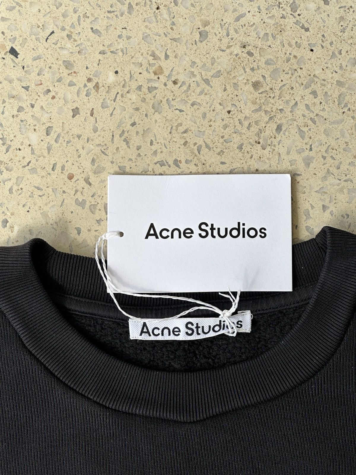 Acne Studios Embroidered Logo Sweatshirt Size US L / EU 52-54 / 3 - 5 Thumbnail