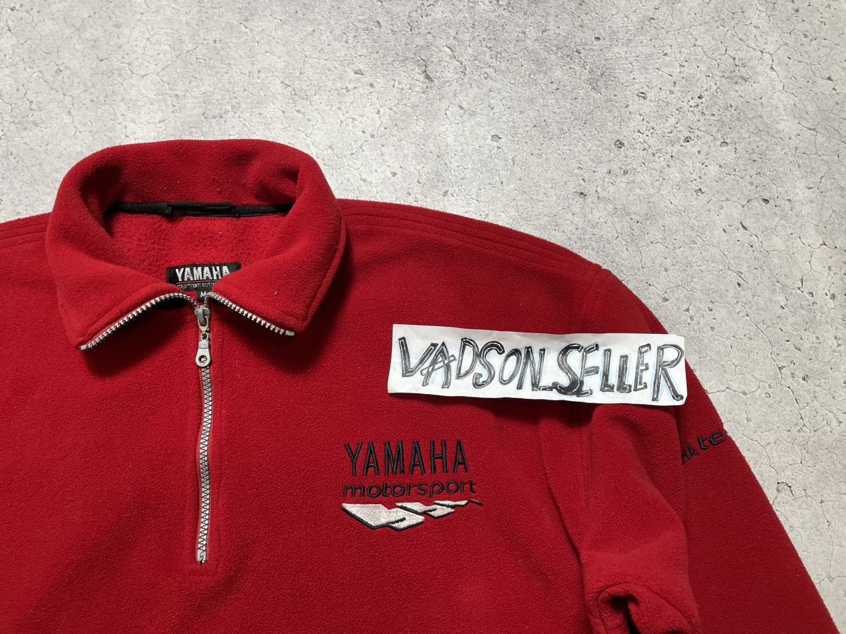 Yamaha Vintage Yamaha MotorSport Big Logo Fleece Sweatshirt Jacket Size US M / EU 48-50 / 2 - 5 Thumbnail