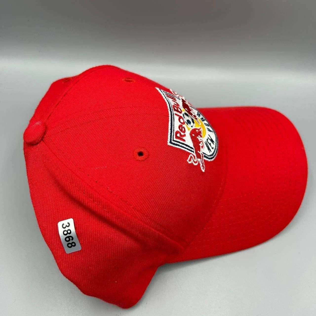 New Era New York Red Bulls Hat Men Red Embroidered MLS Strap Back Size ONE SIZE - 8 Thumbnail