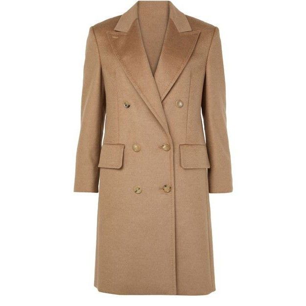 Max Mara MAX MARA Cosa Double Breasted Brown Long Coat New & Authenti Size XXS / US 00 / IT 34 - 1 Thumbnail