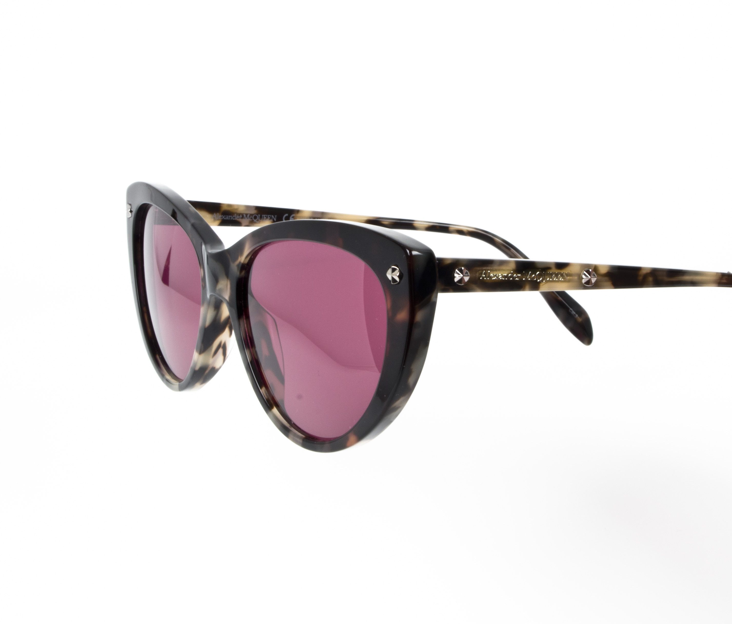 Alexander McQueen Alexander McQueen AM0189S 004 sunglasses New Size ONE SIZE - 4 Thumbnail