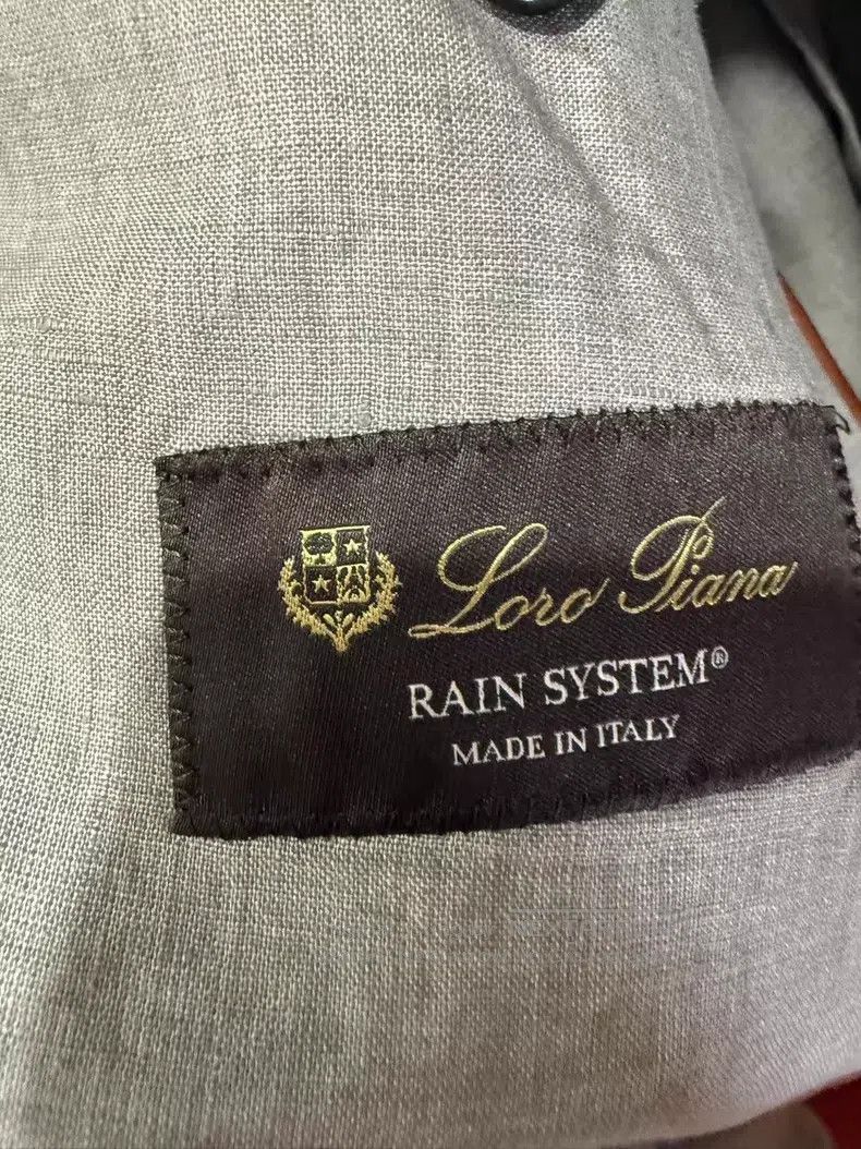 Loro Piana Loro Piana Men's Linen Unstructured Suit Jacket 100% Linen Size 50L - 5 Thumbnail