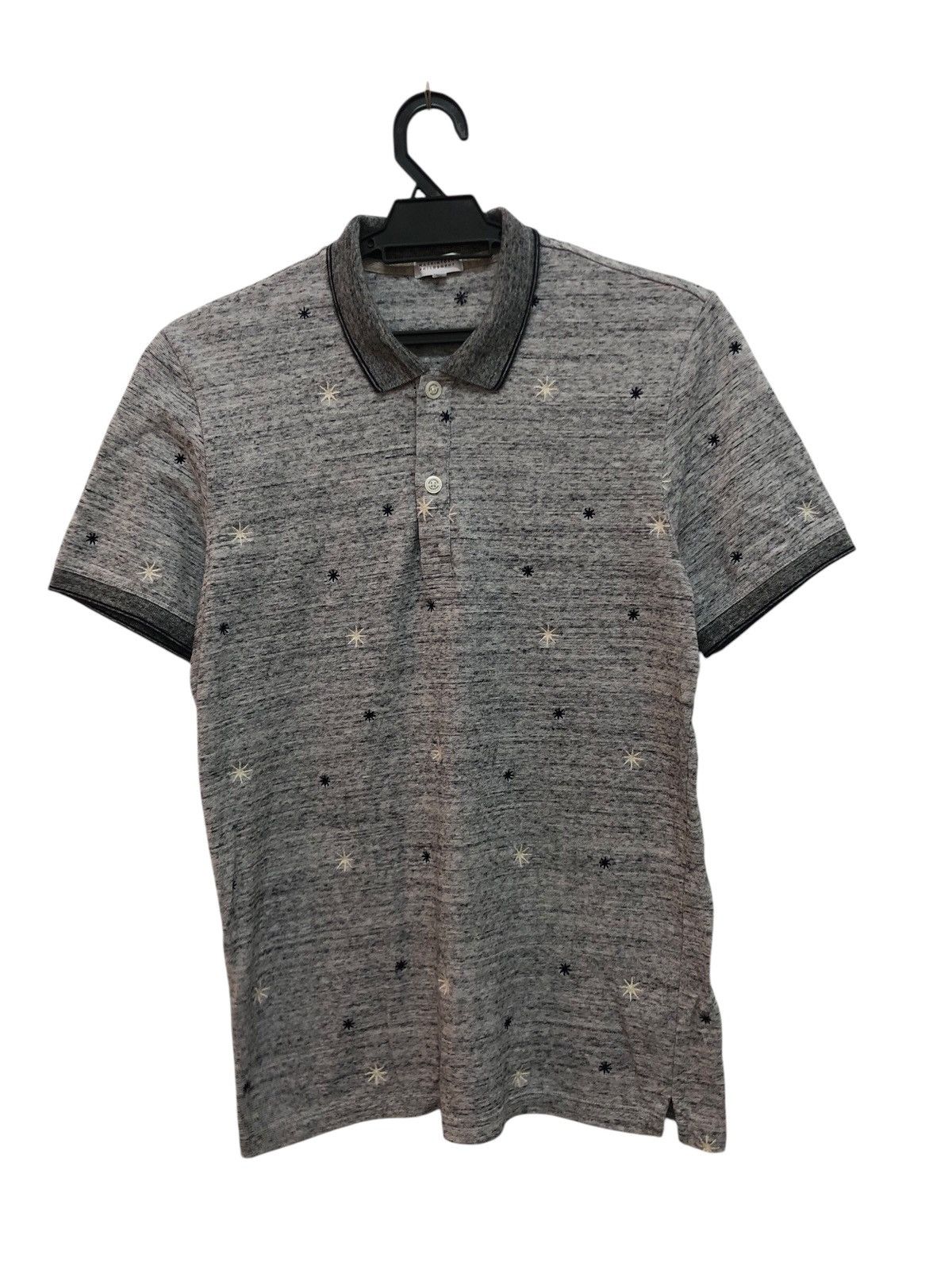 Mackintosh MACKINTOSH ⭐️ POLO SHIRT ALL OVER STAR EMBROIDERED ICON Size US M / EU 48-50 / 2 - 1 Thumbnail