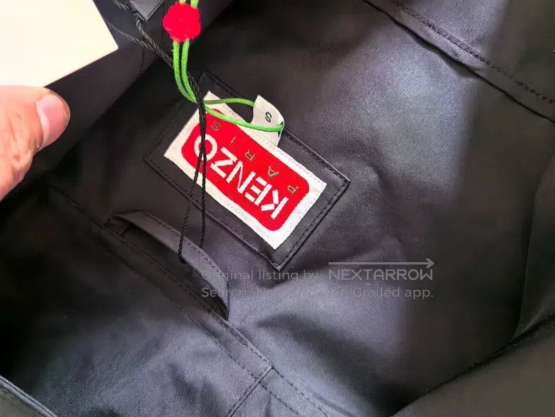 Kenzo Kenzo FW24 Solid Color Hooded Zip-Up Jacket - Black Size US S / EU 44-46 / 1 - 5 Thumbnail