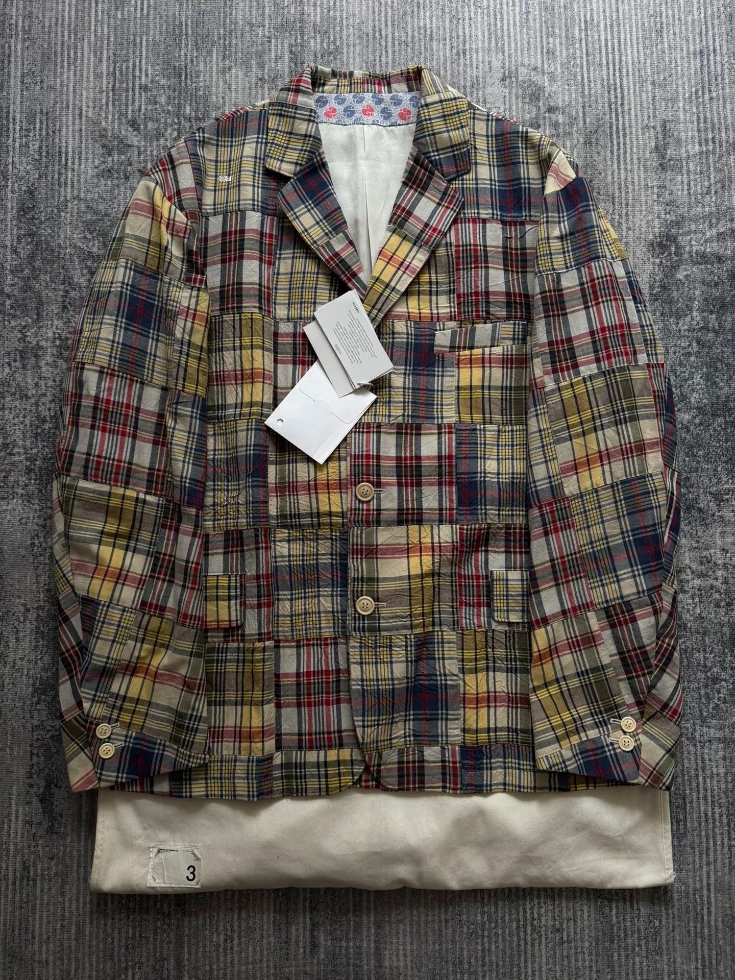 Visvim VISVIM 23SS YARDBIRD JKT MADRAS Size US L / EU 52-54 / 3 - 1 Thumbnail