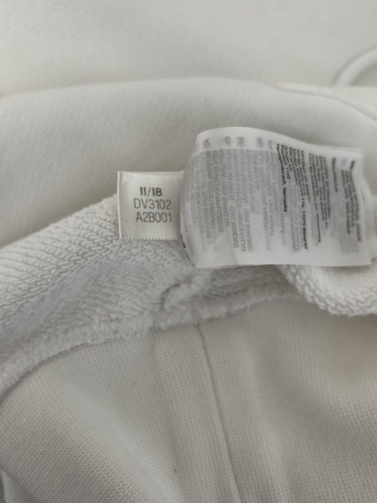 Adidas BRAND NEW Adidas White Pullover Hoodie Size US S / EU 44-46 / 1 - 5 Thumbnail