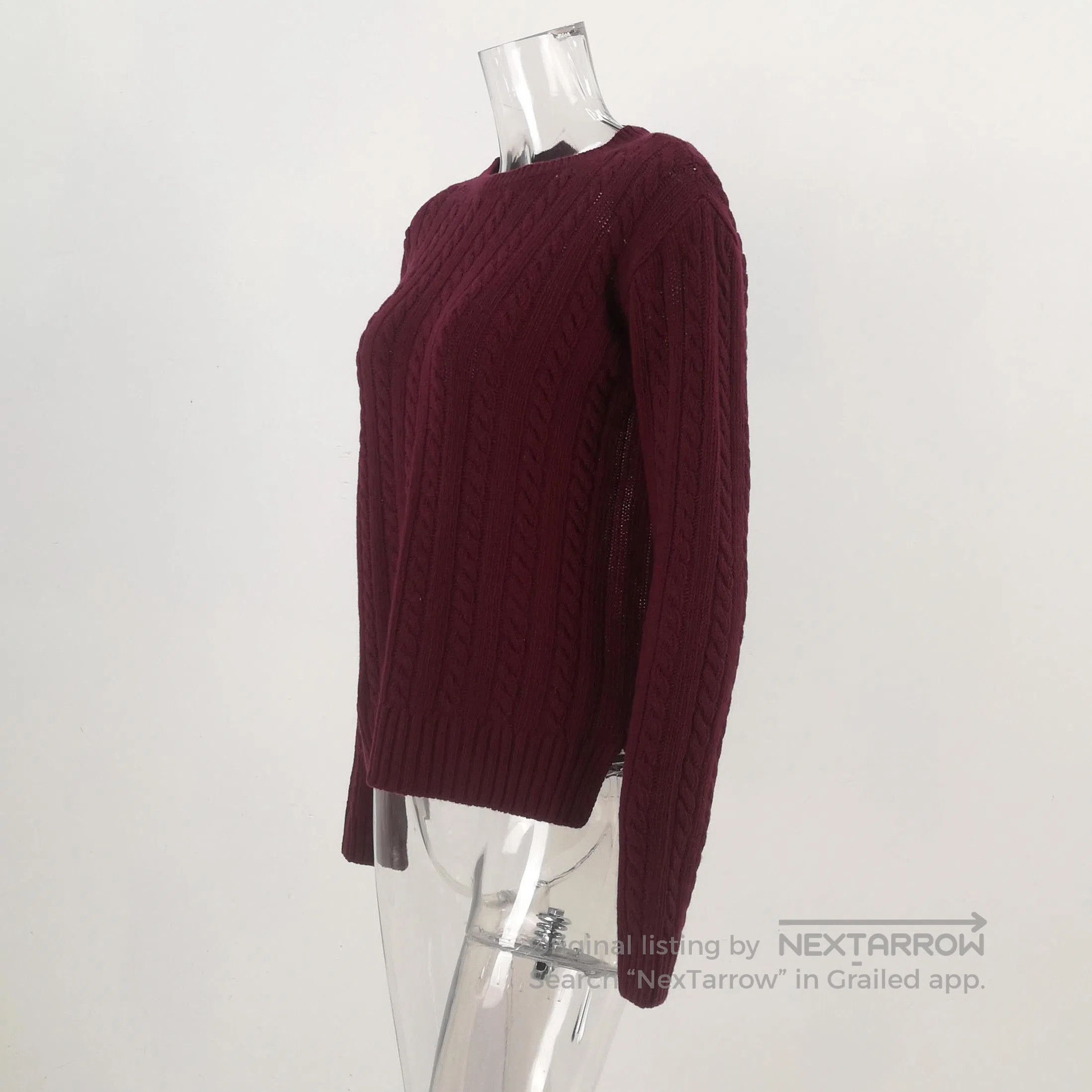 Prada Prada Stylish Cashmere Blend Sweater 0089. Size XL / US 12-14 / IT 48-50 - 2 Thumbnail