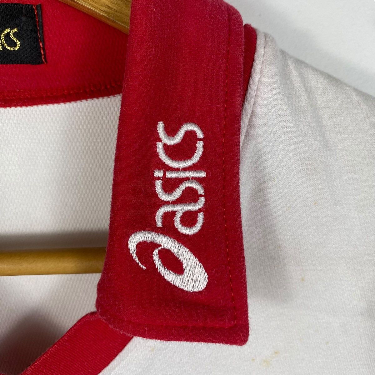 Asics × Vintage Vintage 80's ASICS Classic Long Sleeve Jersey Large Size Size US L / EU 52-54 / 3 - 5 Thumbnail