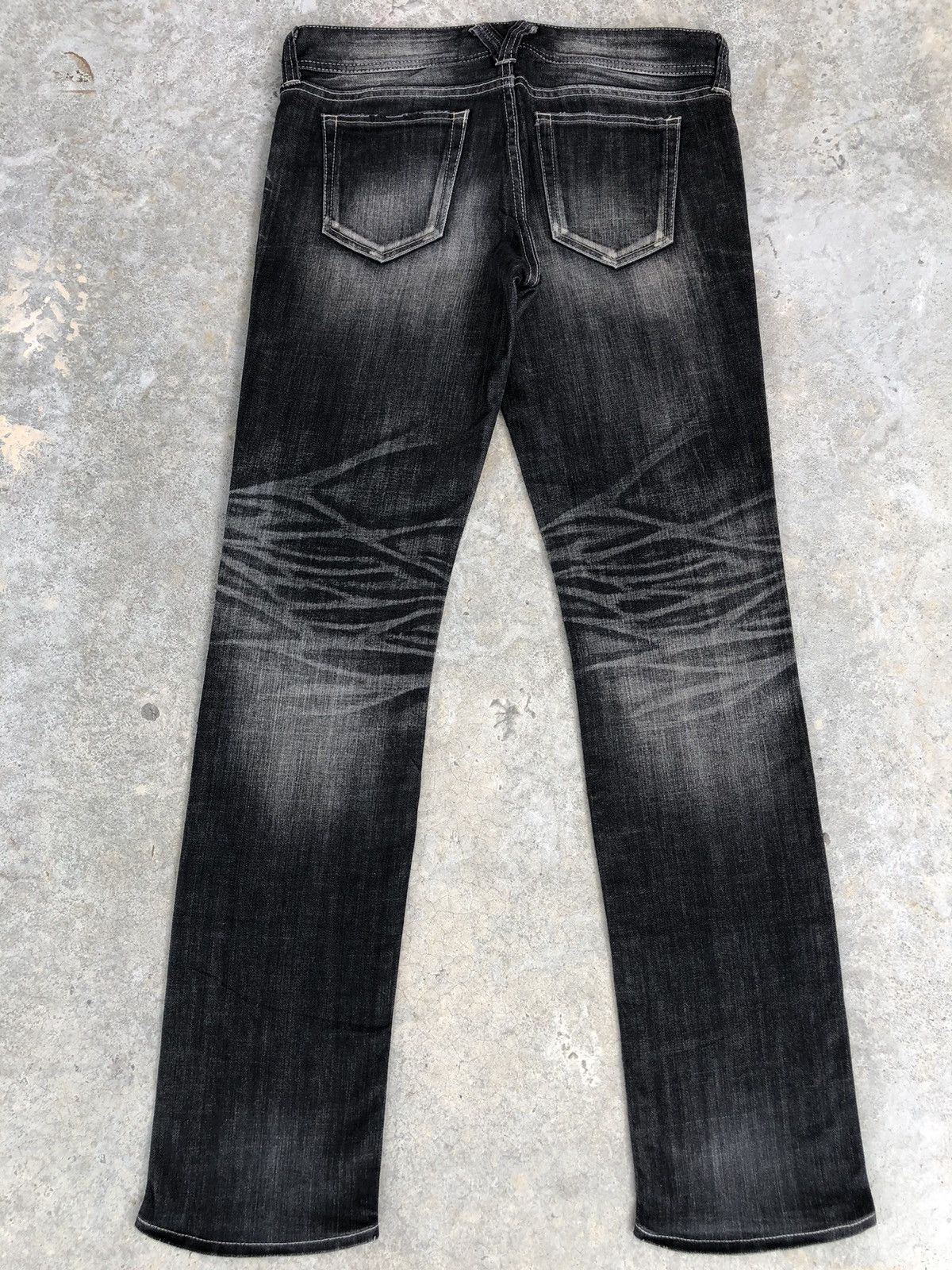 Vanquish Japanese Vanquish Distressed Jeans Skinny Jeans Size US 33 - 2 Thumbnail
