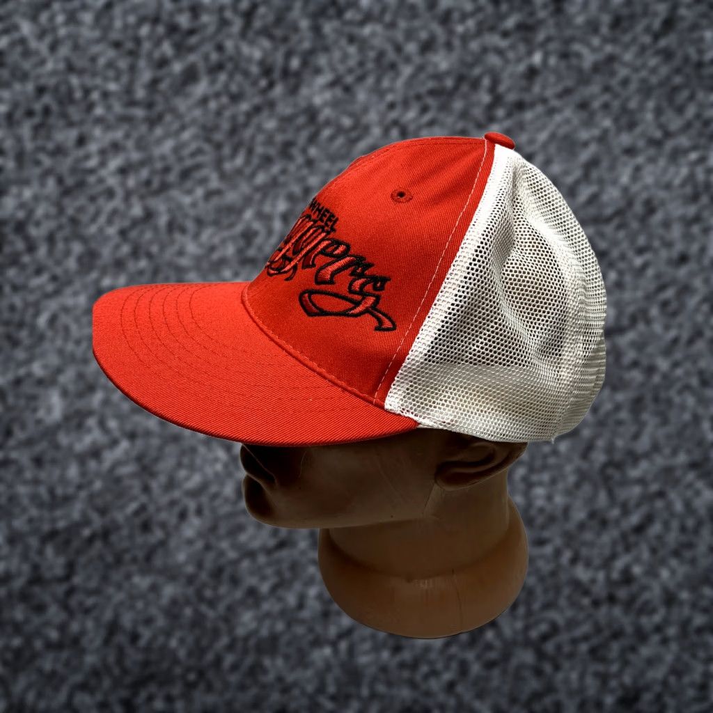 Vintage Big Wheel Baggers Magic Headwear Cap Hat Red Adjustable Snapback Men Size ONE SIZE - 1 Thumbnail