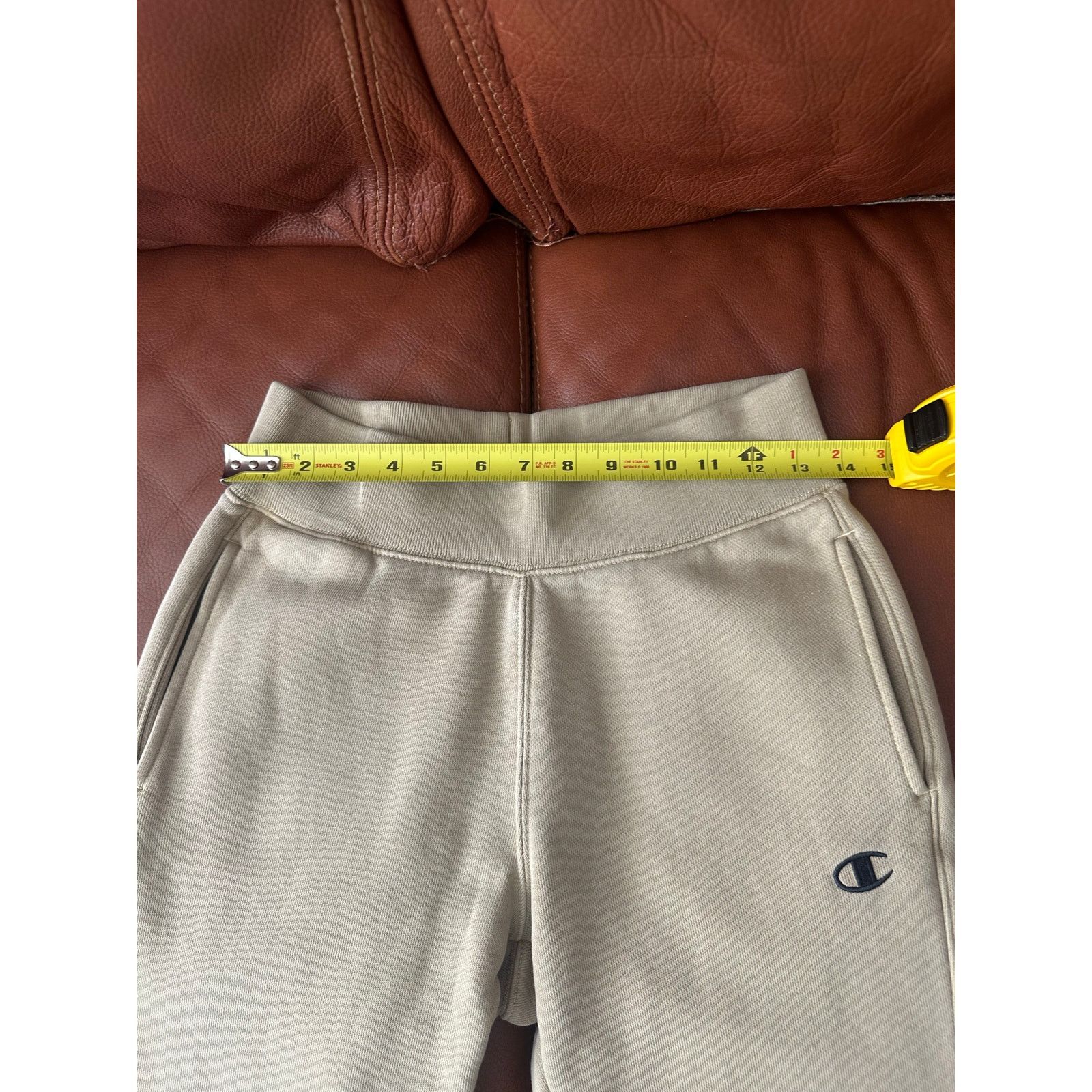 Champion Champion Brown Sweat Pants - Size S - Mint Size US 26 / EU 42 - 6 Thumbnail