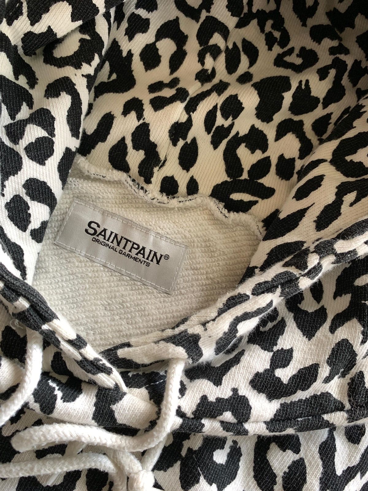 If Six Was Nine × Japanese Brand × Le Grande Bleu (L.G.B.) JAPANESE SAINTPAIN LEOPARD HOODIE LGBSTYLE Size US L / EU 52-54 / 3 - 5 Thumbnail