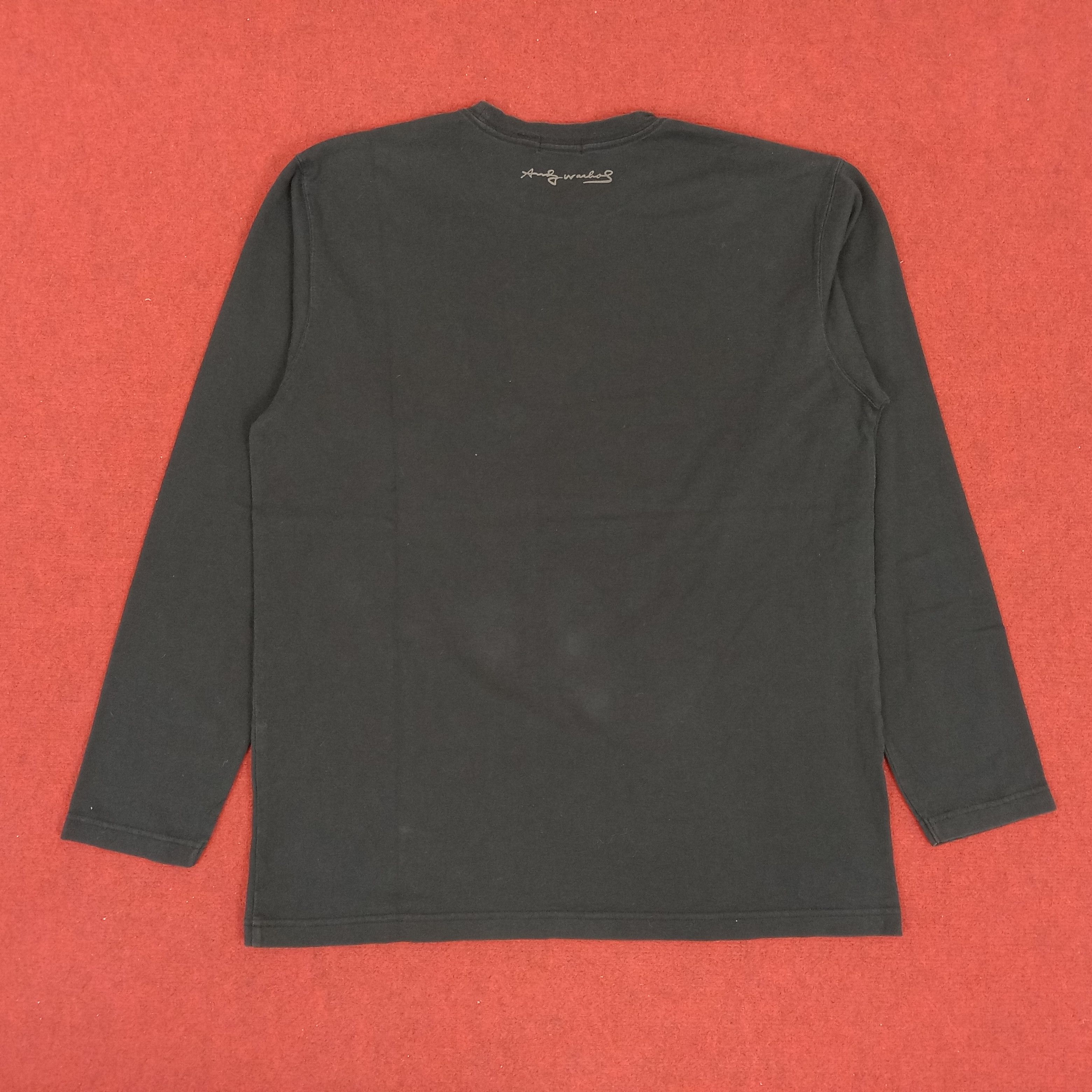 Andy Warhol × Japanese Brand × Uniqlo Andy Warhol Campbells Streetwear Style Long Sleeve Tshirt Size US L / EU 52-54 / 3 - 3 Thumbnail