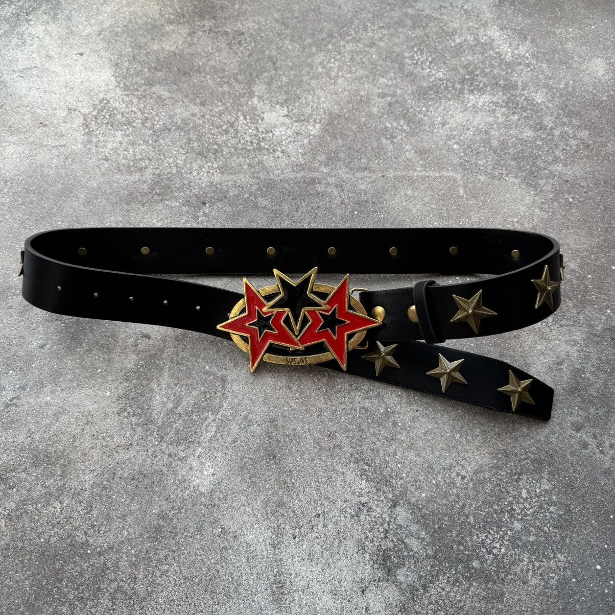 Hysteric Glamour Amazing Y2K Vintage Punk Faux Leather Belt Size ONE SIZE - 3 Thumbnail