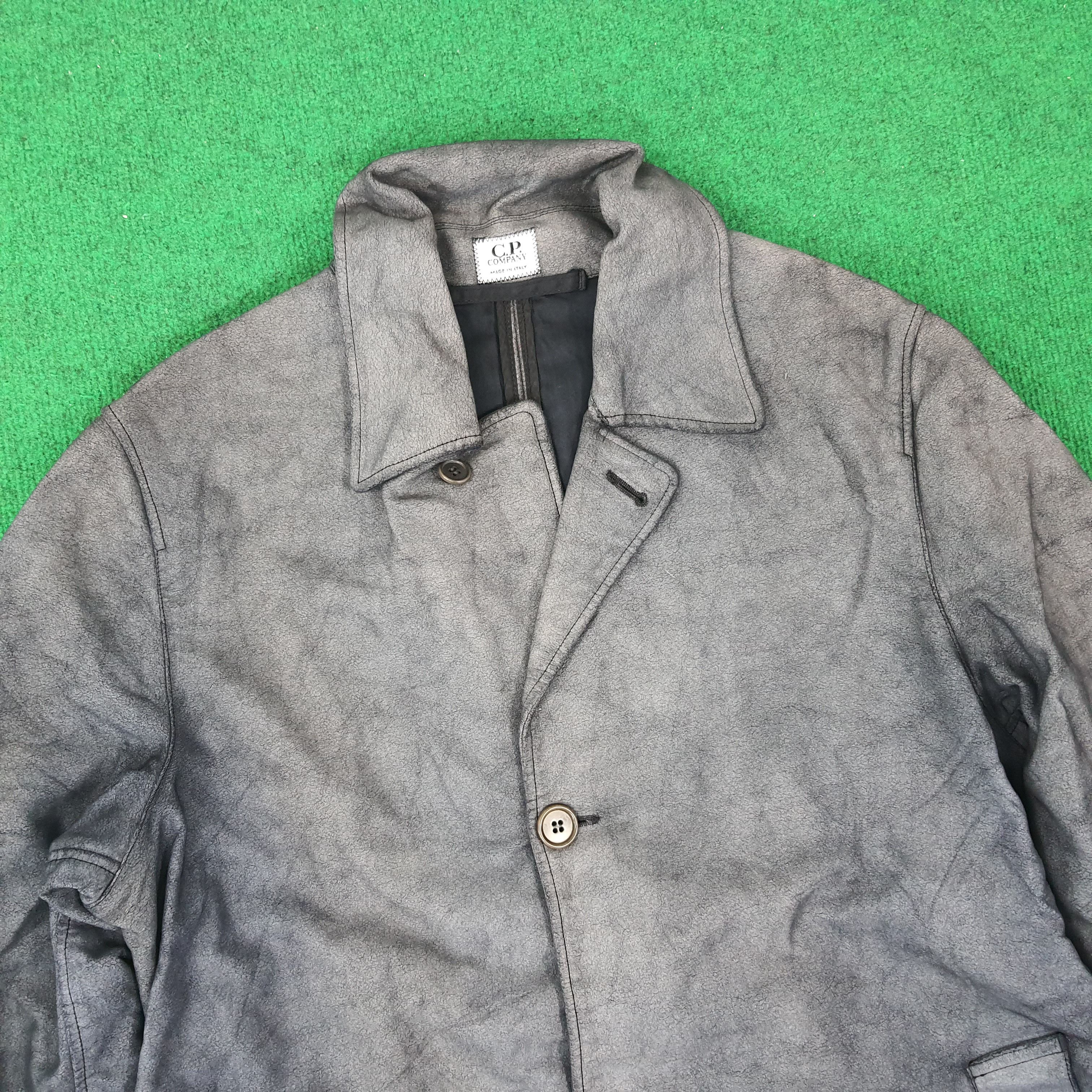 C.P. Company × Vintage Vintage C.P. Company Trench Jacket C234N16 Size US M / EU 48-50 / 2 - 2 Thumbnail