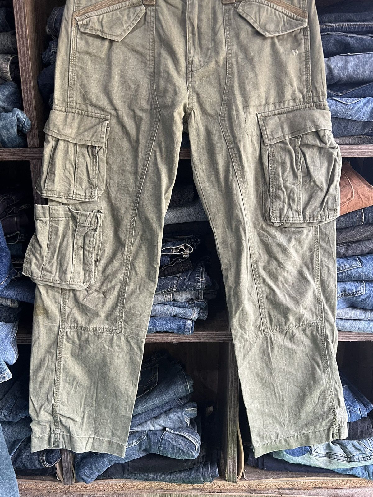 Gap 🔥Rare Gap 7 Pockets Cargo Pant Size US 31 - 5 Thumbnail
