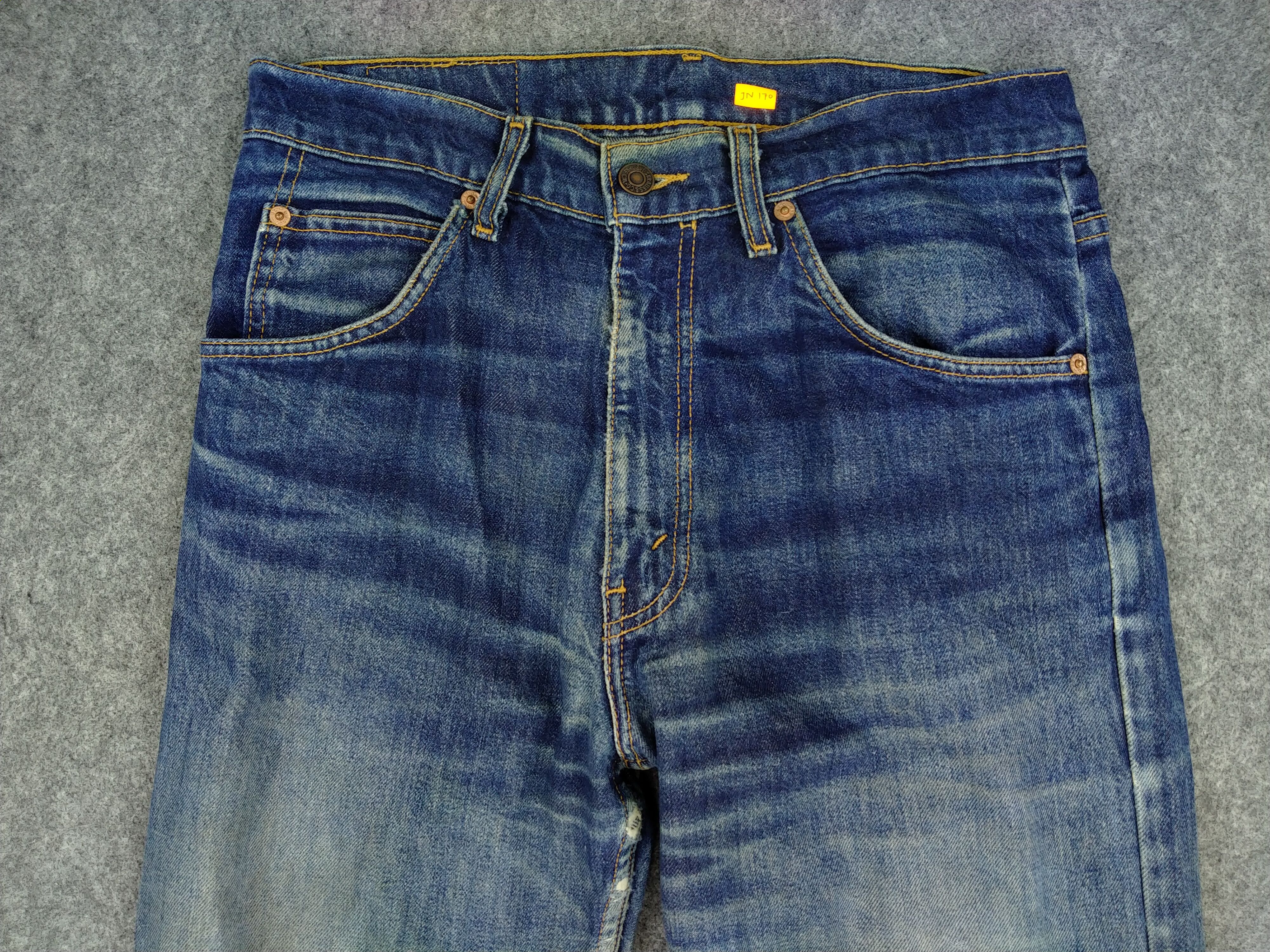 Levi's Vintage Levi's 607 Orange Tab Distressed 31x33.5 -JN170 Size US 31 - 3 Thumbnail