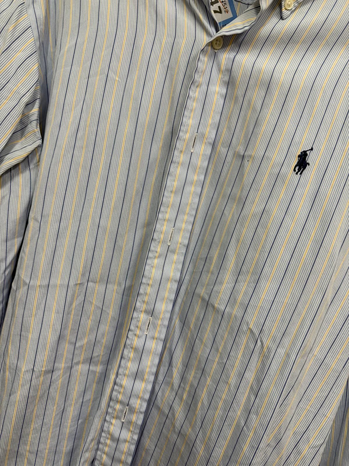Polo Ralph Lauren Ralph Lauren Classic Fit Striped Button-Up Shirt Size US M / EU 48-50 / 2 - 3 Thumbnail