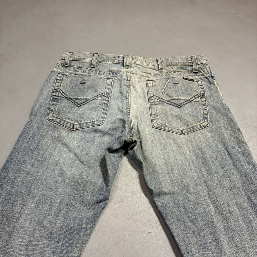 Energie Y2K Energie Distressed Slim Button-Fly Justin Jeans Italy Size US 33 - 4 Thumbnail