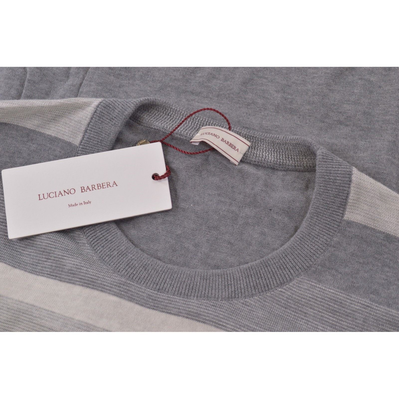 Luciano Barbera Luciano Barbera Sweater Size US M in Gray Size US M / EU 48-50 / 2 - 1 Thumbnail