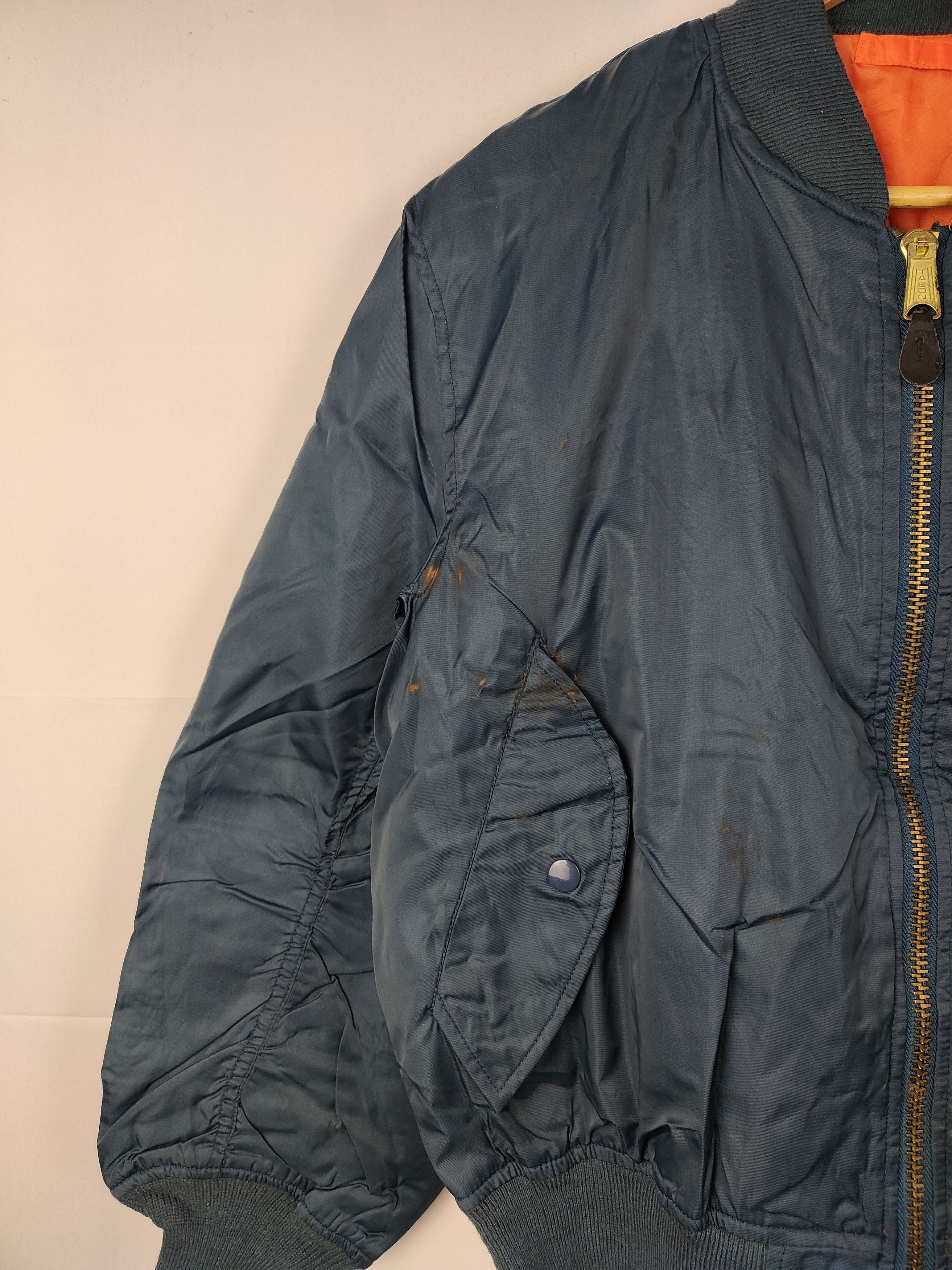 Vintage Vintage 80s Bomber Flight Jacket (USAF) Jacket Size US M / EU 48-50 / 2 - 4 Thumbnail