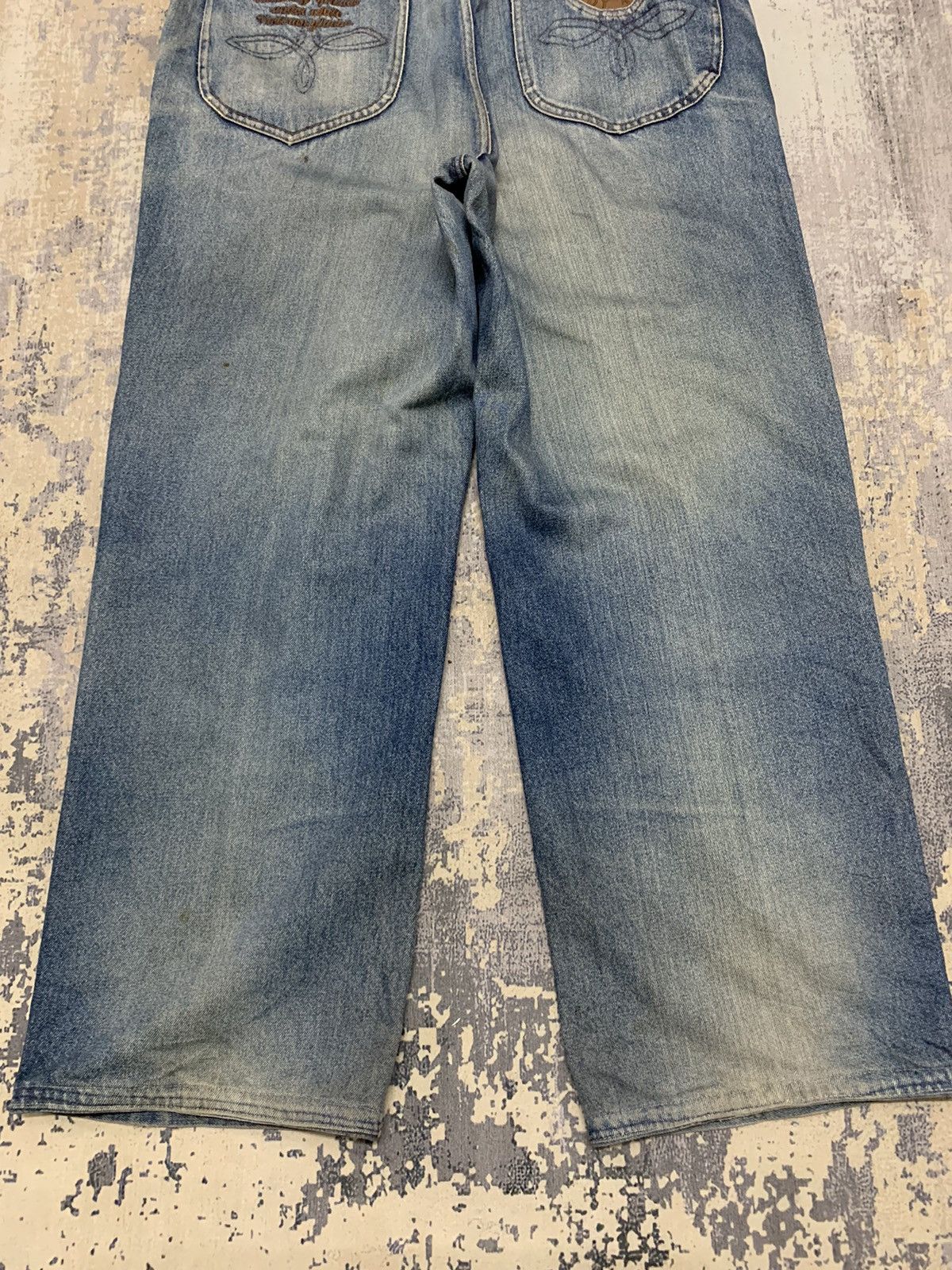 Hysteric Glamour Vintage Japanese Brand Distressed Baggy Style Jeans 36x28 Size US 36 / EU 52 - 14 Thumbnail