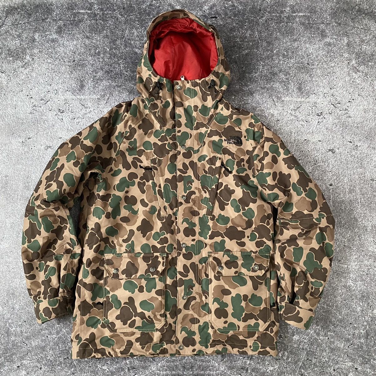 image of Outdoor Life x The North Face Extremely Camo Jacket The North Face Hy Vent, Men's (Size Medium)