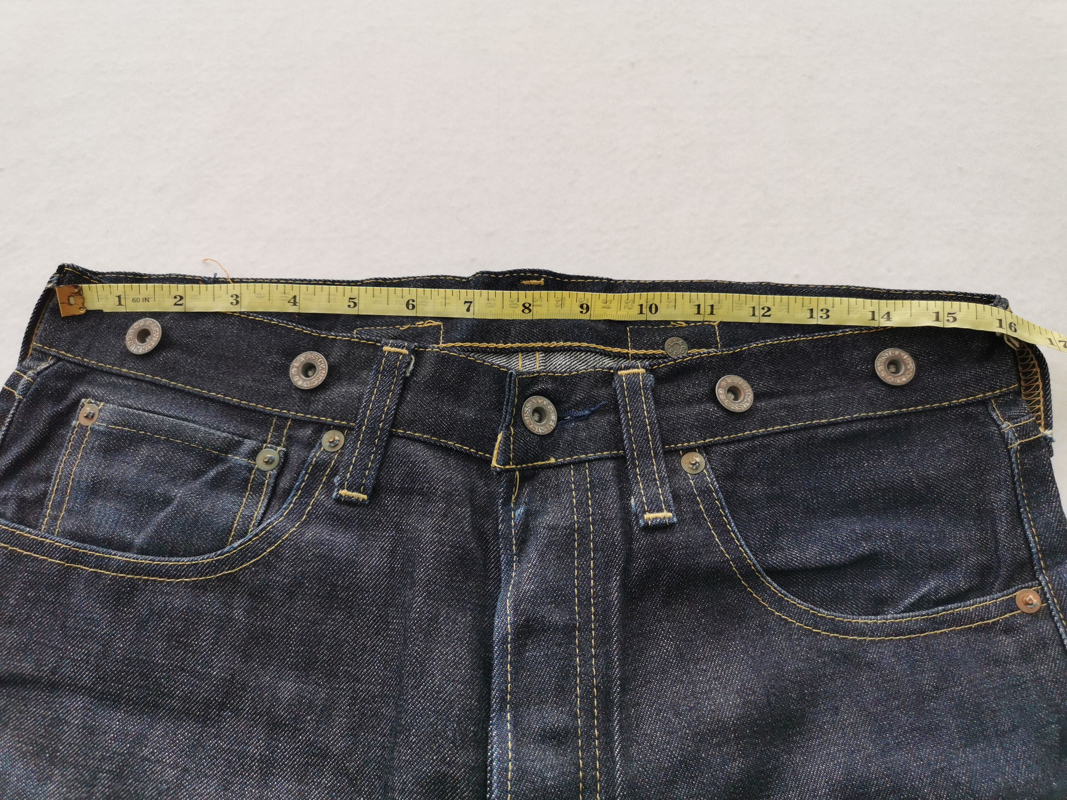 Levi's Levis Lot 702 Selvedge Denim Made In Japan Size 34/33x36 Size US 32 / EU 48 - 9 Thumbnail