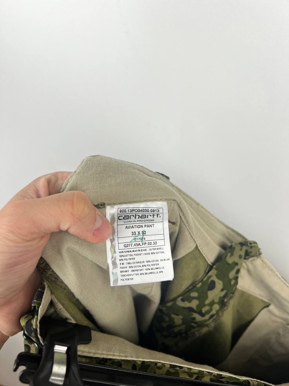 Carhartt Carhartt streetwear camo aviation cargo pants size 33/32 Size US 33 - 4 Thumbnail