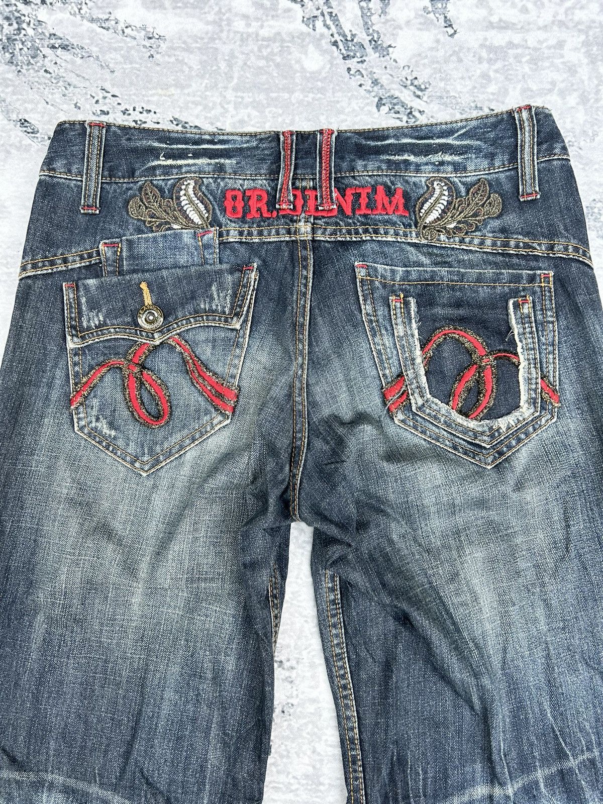 If Six Was Nine Super Flared Japan Brand Jeans Size US 32 / EU 48 - 10 Thumbnail