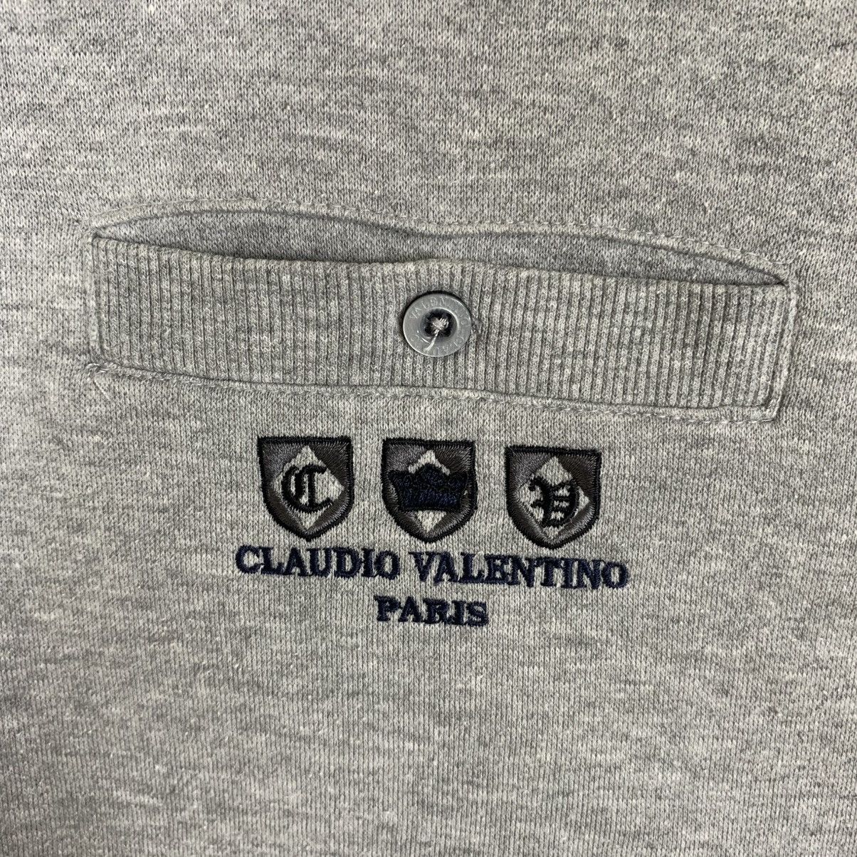 Designer × Vintage Vintage Claudio Valentino Sweatshirt Size US L / EU 52-54 / 3 - 3 Thumbnail