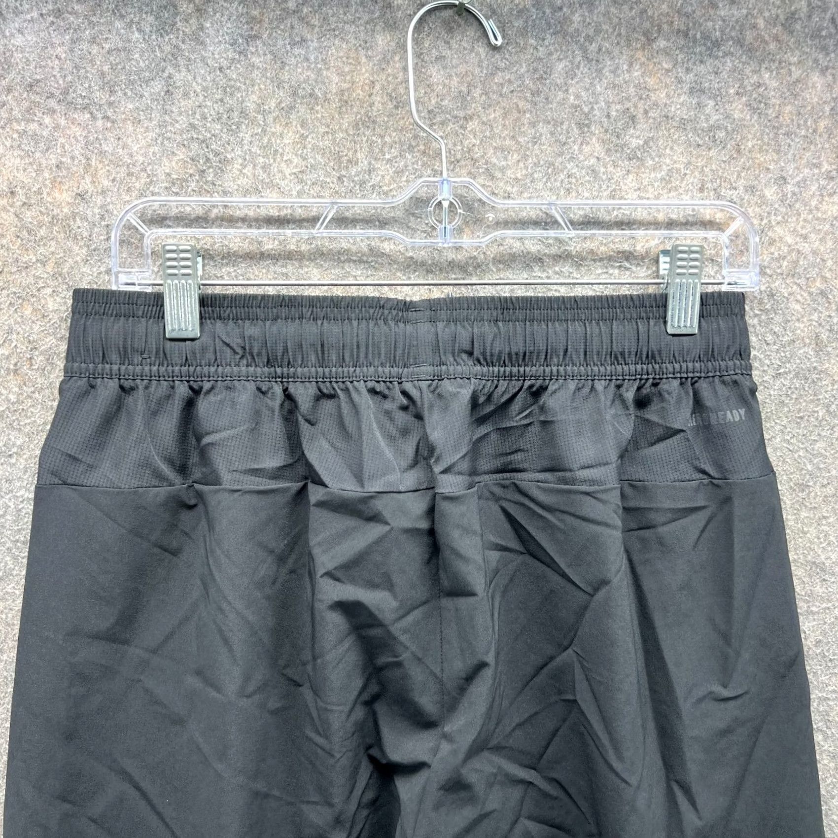 Adidas Adidas Sweatpants Men M Black Polyester Gym Trefoil Straight Vtg Originals Size US 31 - 3 Thumbnail