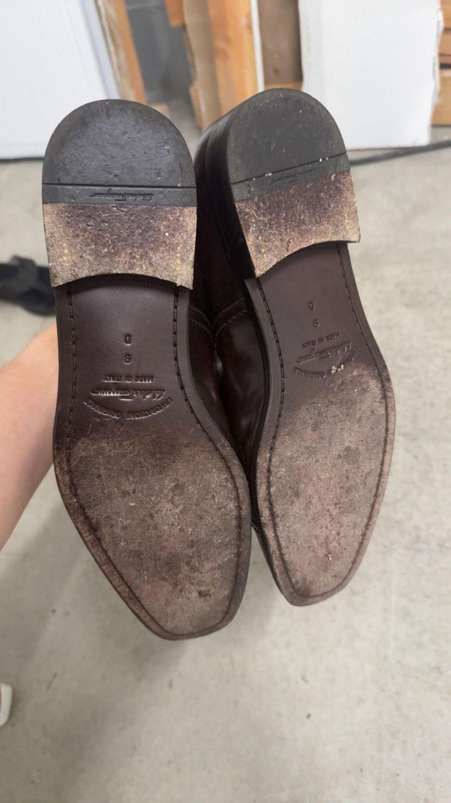 Salvatore Ferragamo Ferragamo Captoe Oxfords Size US 9 / EU 42 - 6 Thumbnail