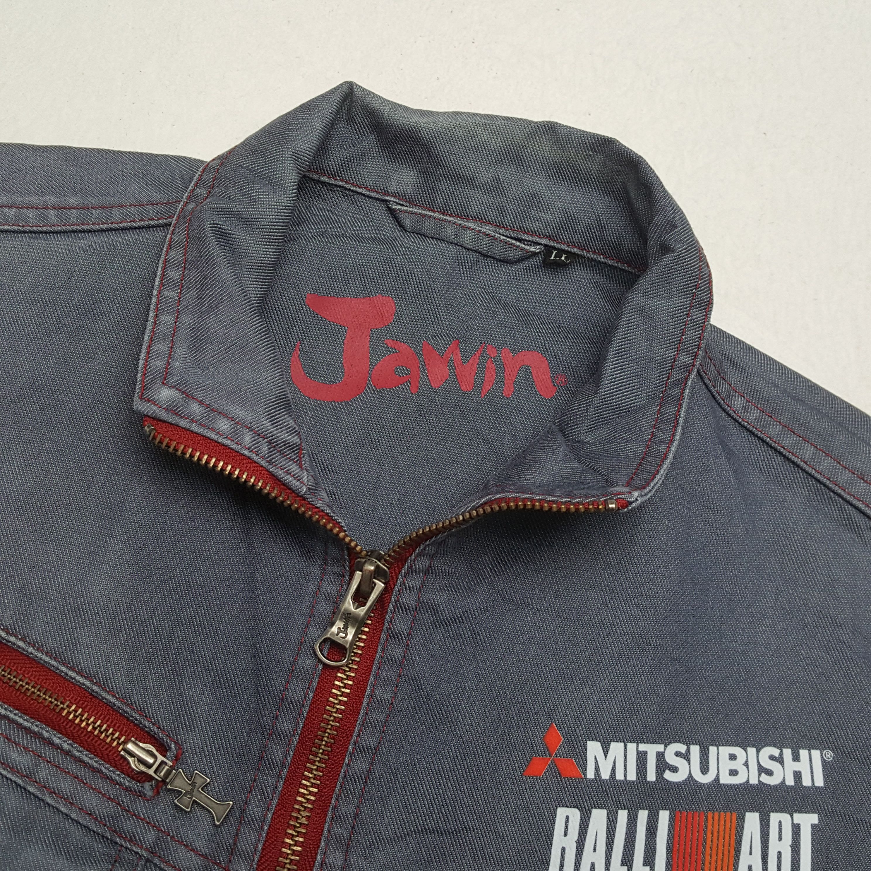 Japanese Brand × Vintage MITSUBISHI RALLI ART Japanese Motorsports Custom Art Jacket Size US M / EU 48-50 / 2 - 11 Thumbnail