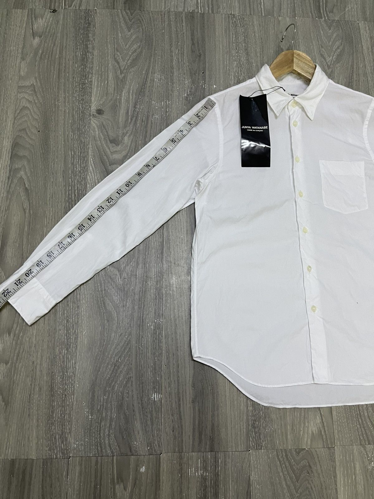 Comme des Garcons Junya watanabe x Comme des Garcons White Blouse (s) Size S / US 4 / IT 40 - 13 Thumbnail