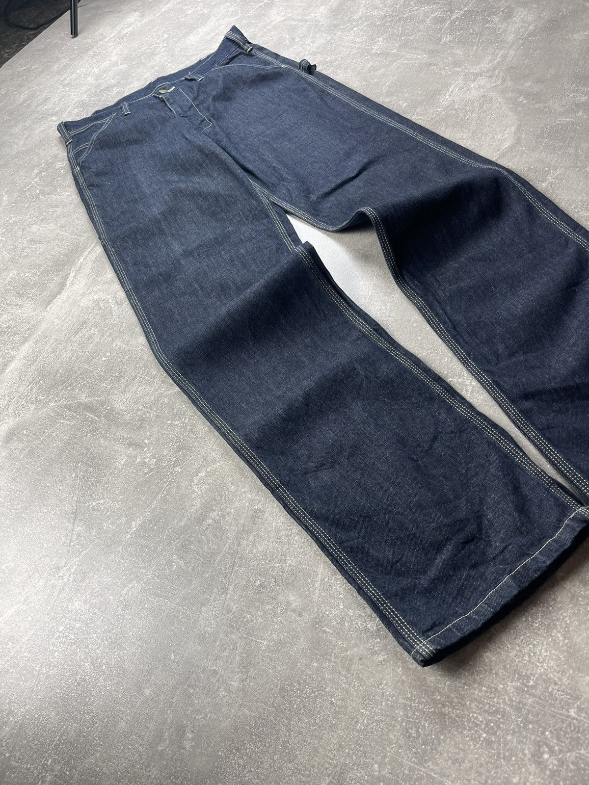 Japanese Brand × Oshkosh OshKosh B'Gosh Vintage Japanese Straight Carpenter Jeans Size US 30 / EU 46 - 5 Thumbnail