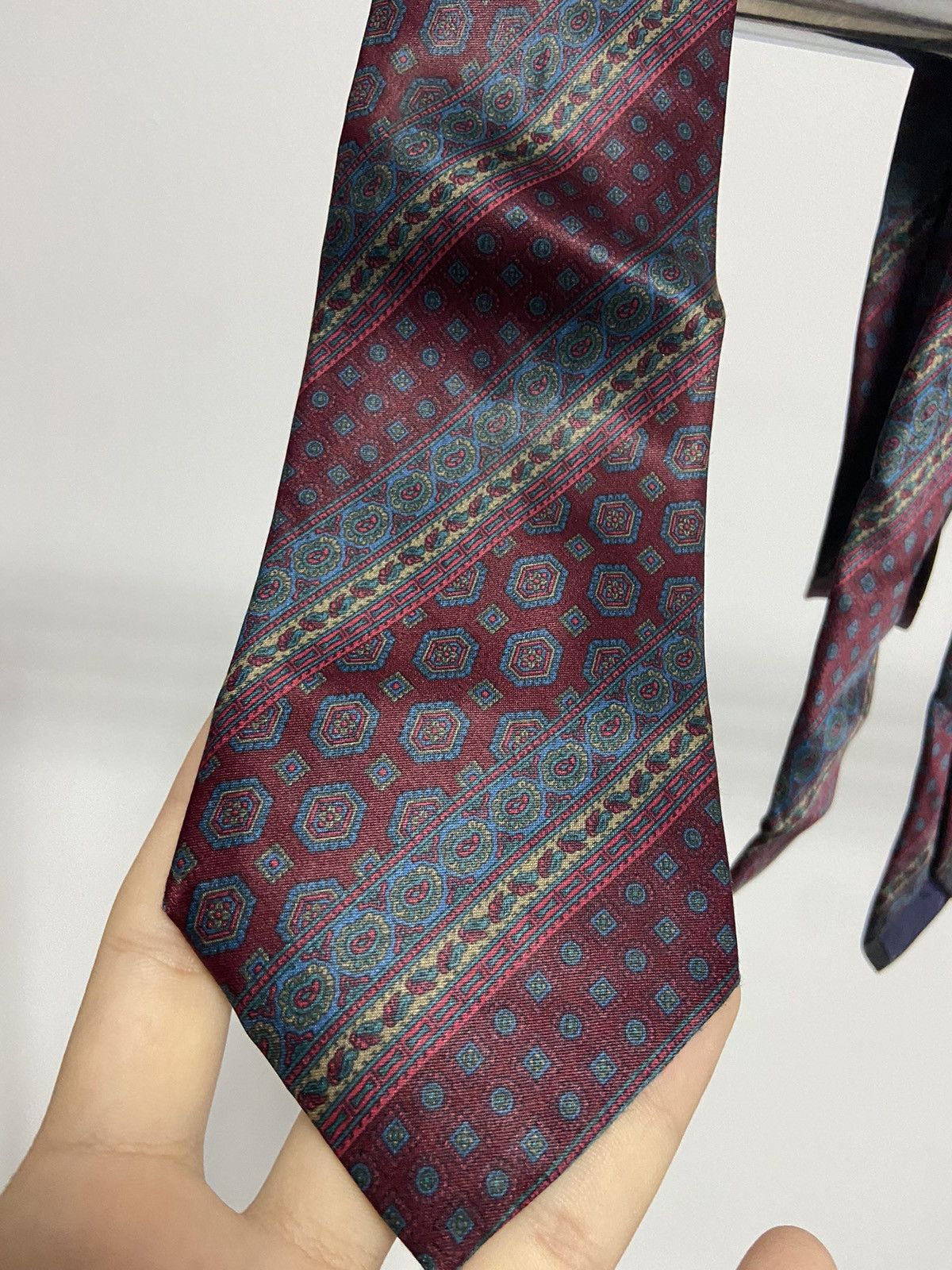 Christian Dior Monsieur × Vintage Christian Dior Monsieur Tie Vintage Luxury Logo Silk Size ONE SIZE - 2 Thumbnail