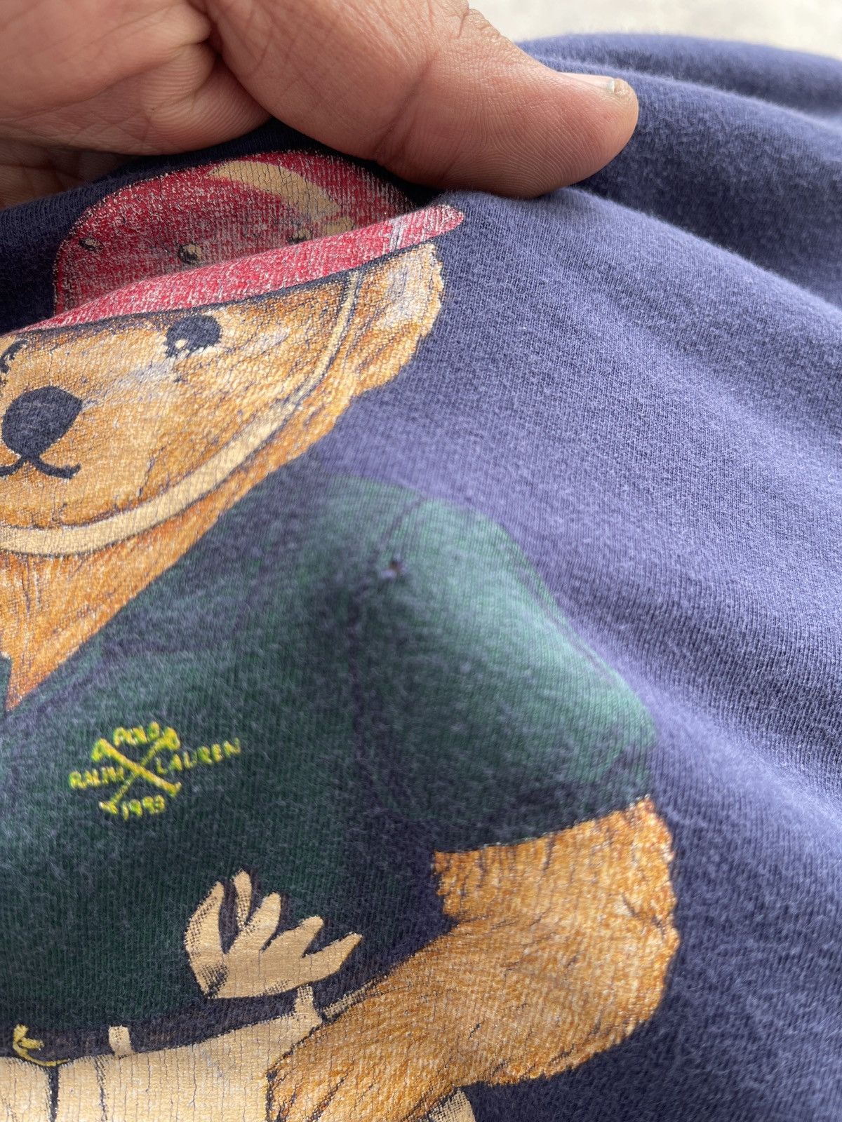 Polo Ralph Lauren VINTAGE 90S POLO BEAR BY RALPH LAUREN TEE VERY RARE Size US S / EU 44-46 / 1 - 10 Thumbnail