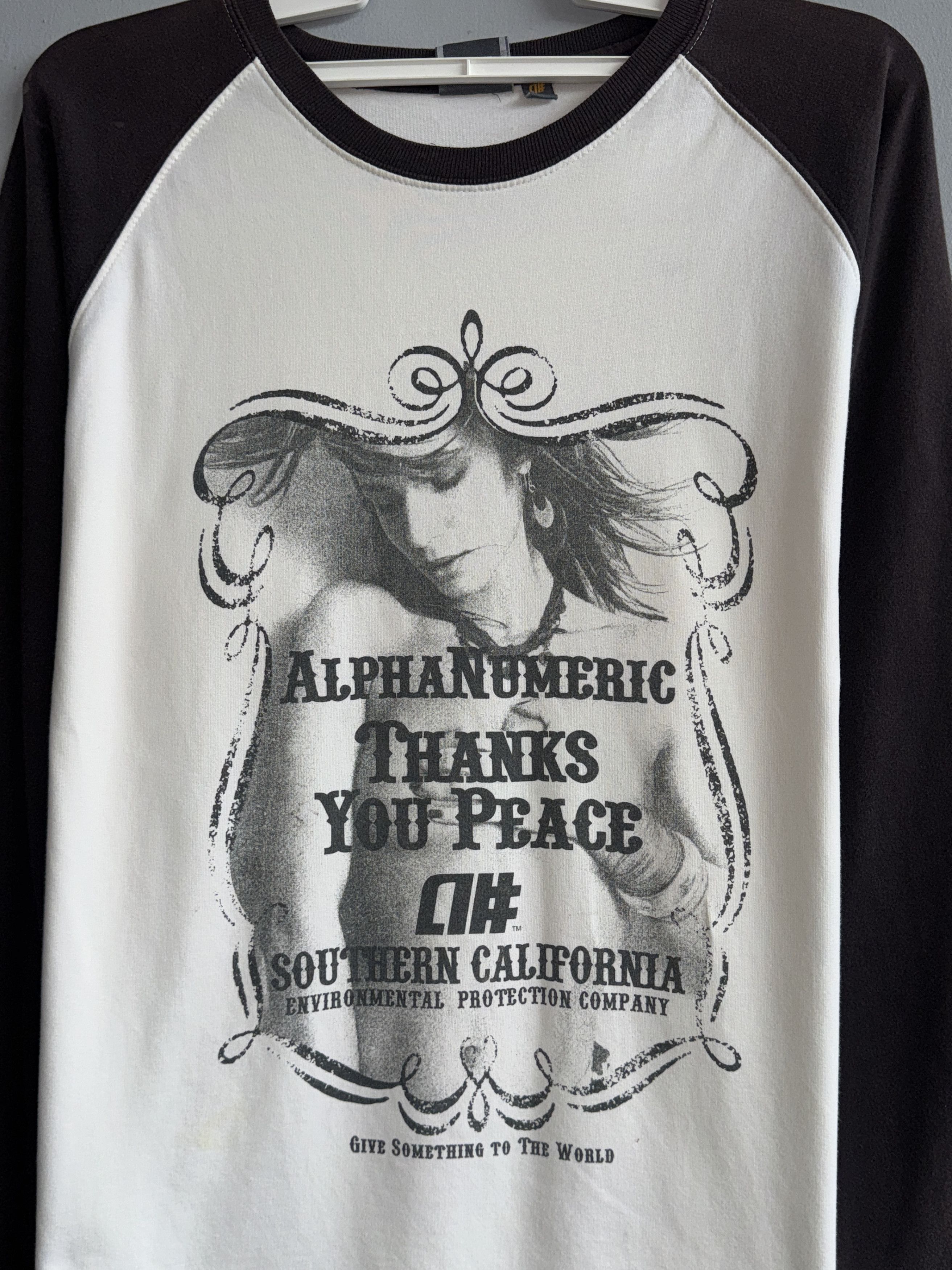 Alphanumeric Alphanumeric Long Sleeve Vintage Shirt Size US L / EU 52-54 / 3 - 2 Thumbnail