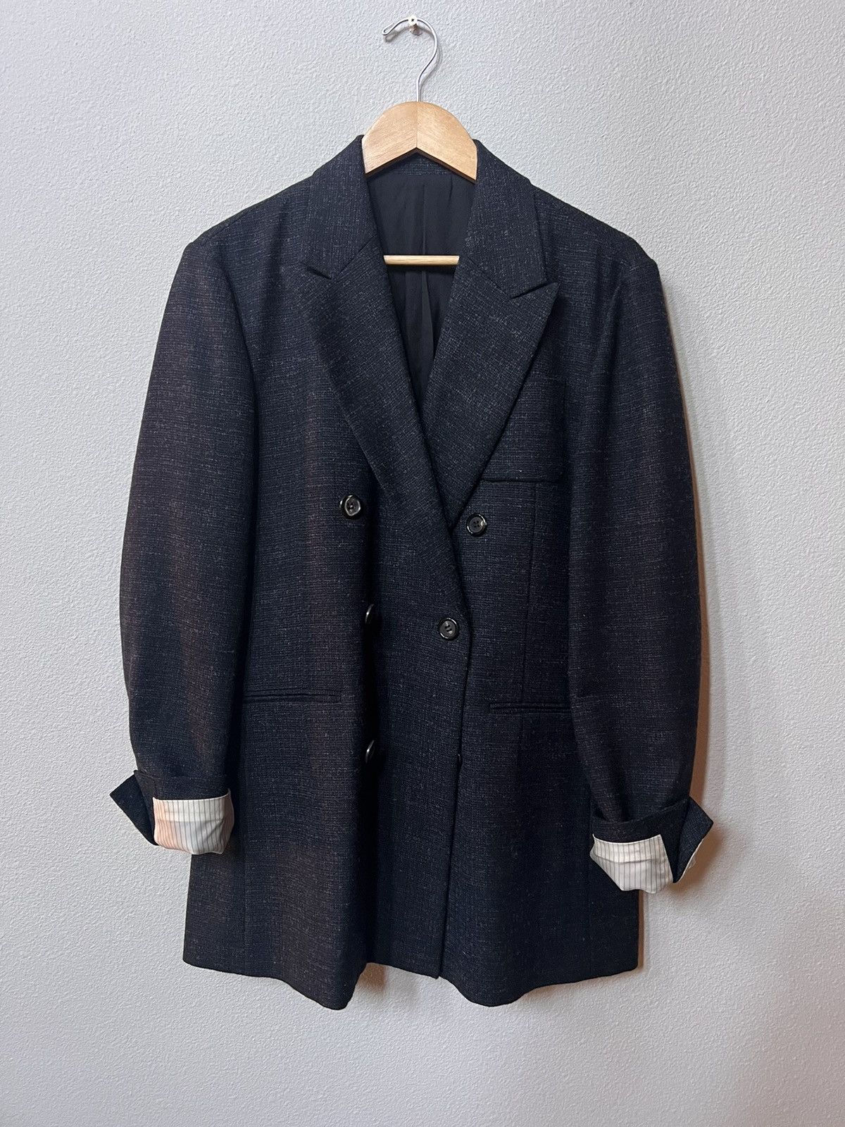 Undercover Double breasted blazer size 4 charcoal Size US XL / EU 56 / 4 - 5 Thumbnail