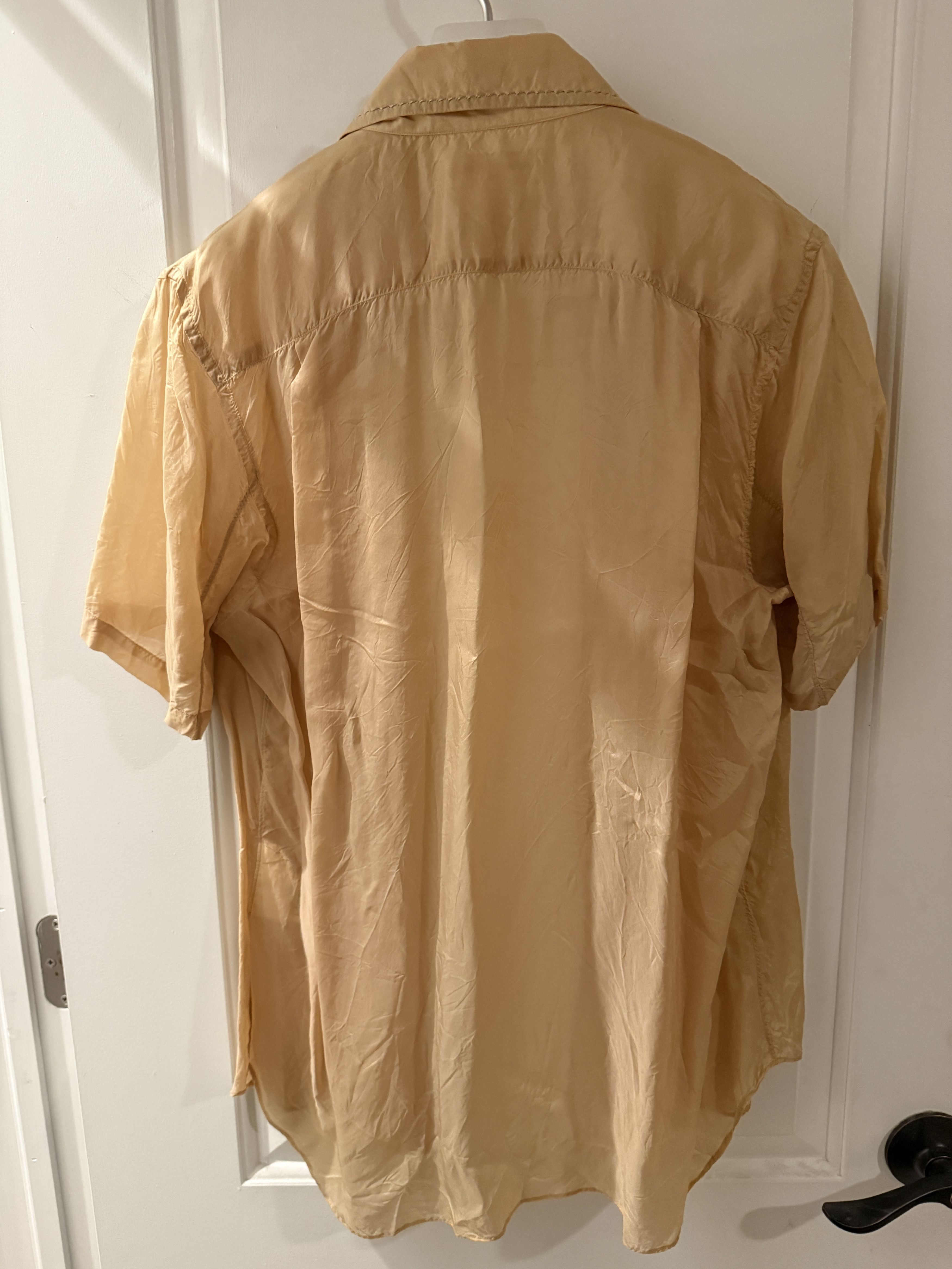Comme des Garcons SHIRT CDG Shirt Sleeve Tan Top Size US M / EU 48-50 / 2 - 2 Thumbnail