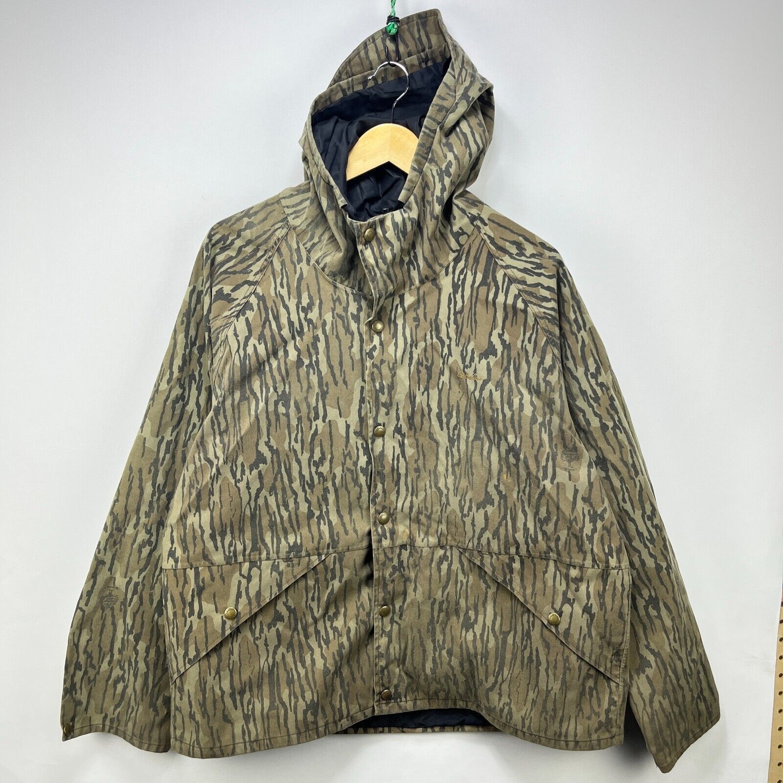 Vintage Vintage 90s Camo Tree Cabelas Goretex Shell Jacket Large Size US L / EU 52-54 / 3 - 1 Thumbnail
