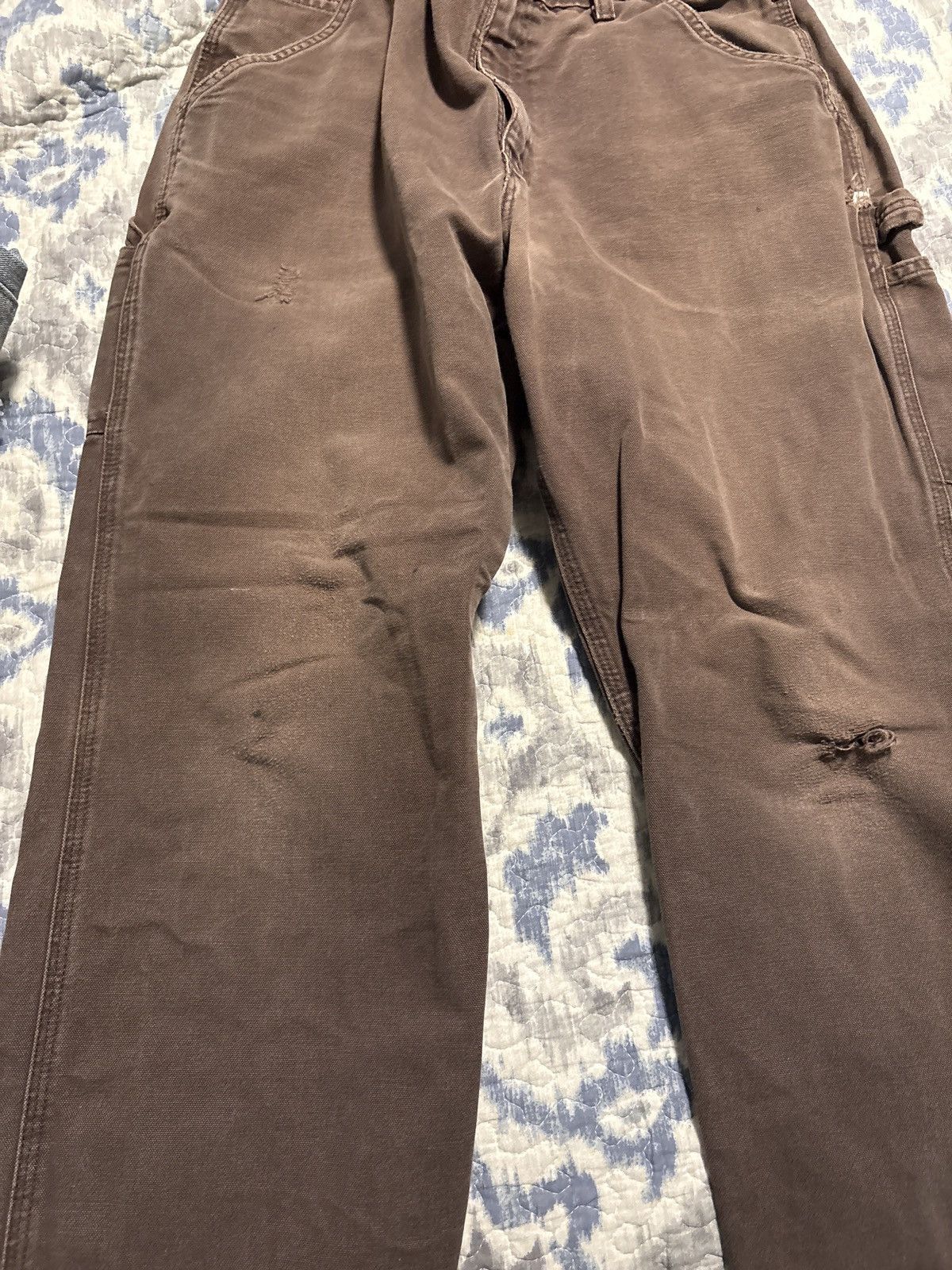 Carhartt Cathartic Work Jeans Brown Size US 34 / EU 50 - 5 Thumbnail