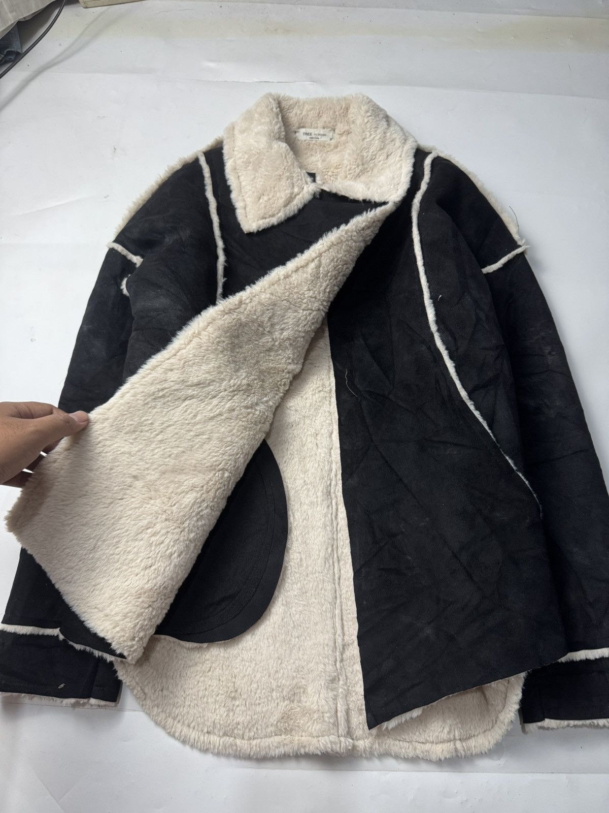 Japanese Brand Japanese Black Wax Asymmetrical Jacket Size US M / EU 48-50 / 2 - 4 Thumbnail