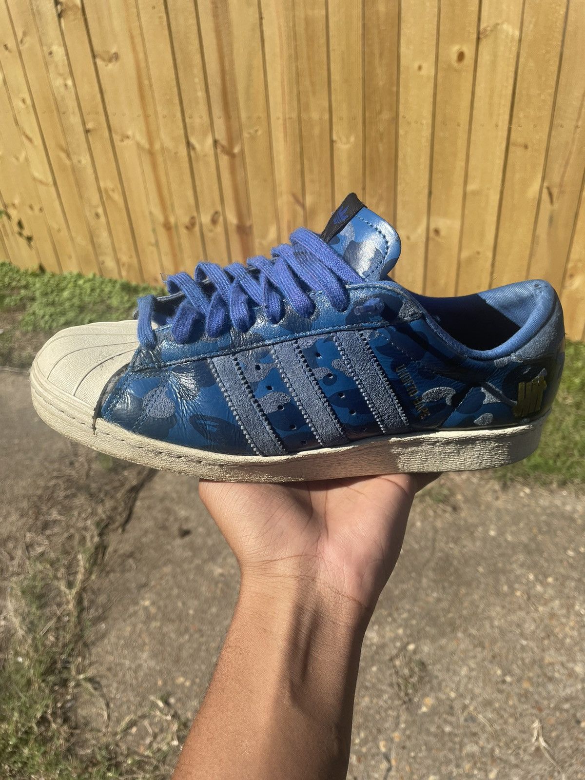 Adidas × Bape Bape x undefeated x adidas Size US 10 / EU 43 - 4 Thumbnail