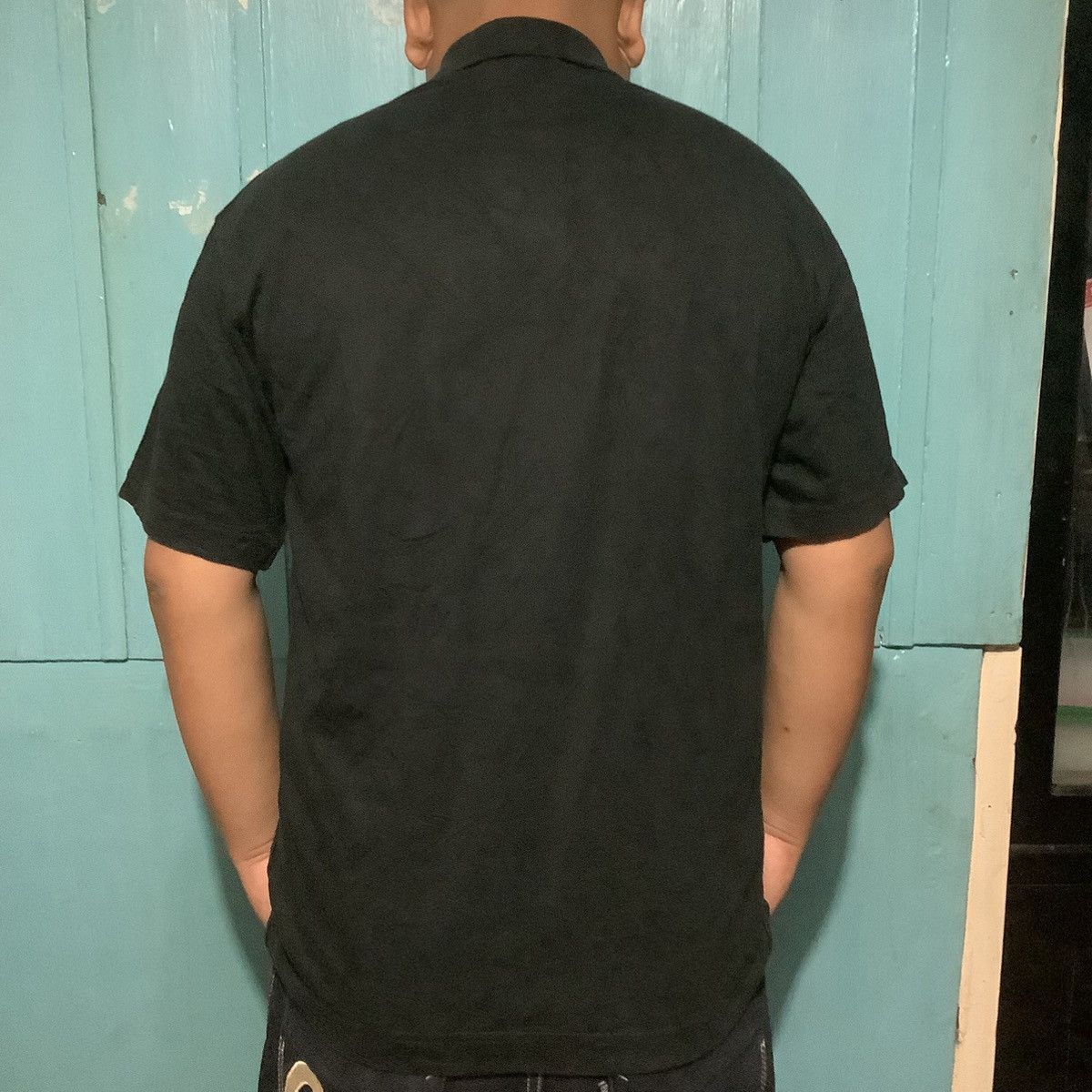 Comme des Garcons Vintage 2005 Plaid Polo Shirt Commes des Garcons Homme Size US L / EU 52-54 / 3 - 3 Thumbnail