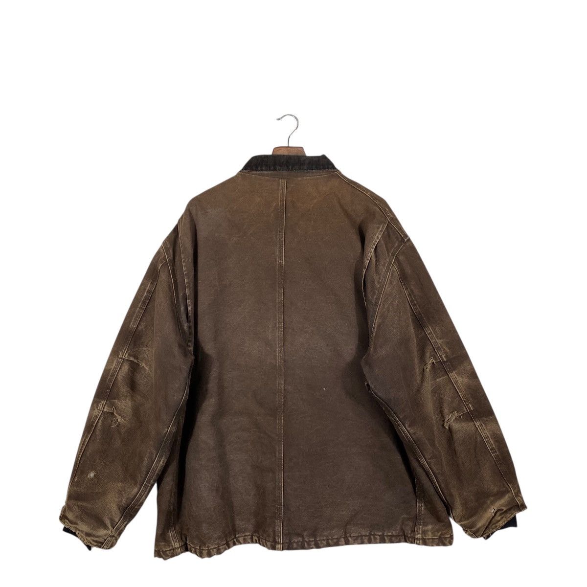 Carhartt Vintage Carhartt C26 DKB Mocha Dual Zip Quilted Workwear Size US XL / EU 56 / 4 - 16 Thumbnail
