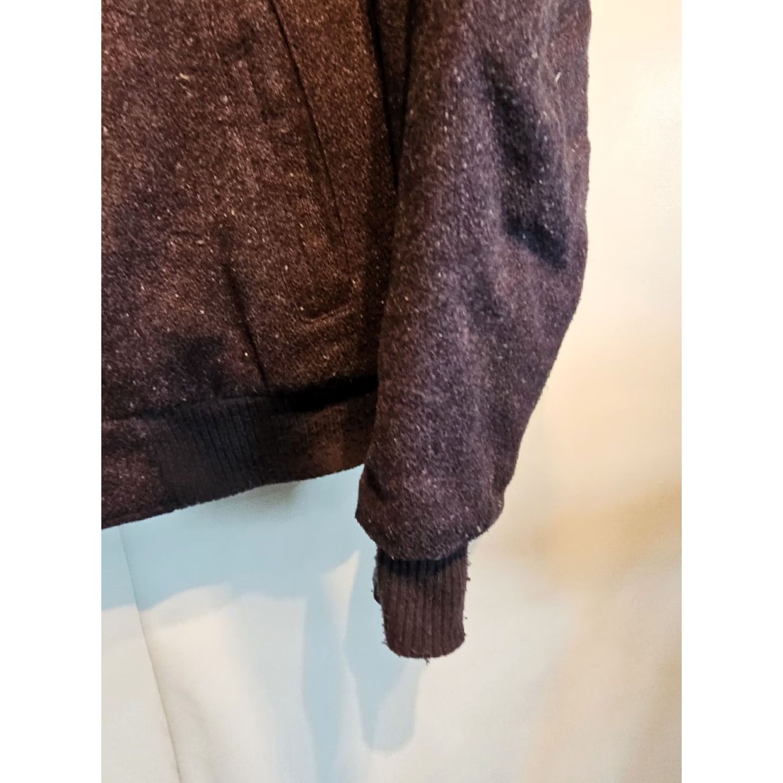 Vintage VINTAGE Town & Country Gordon Ferguson Purple Wool Sherpa Bomber Jacket Mens Medium Size US L / EU 52-54 / 3 - 6 Thumbnail