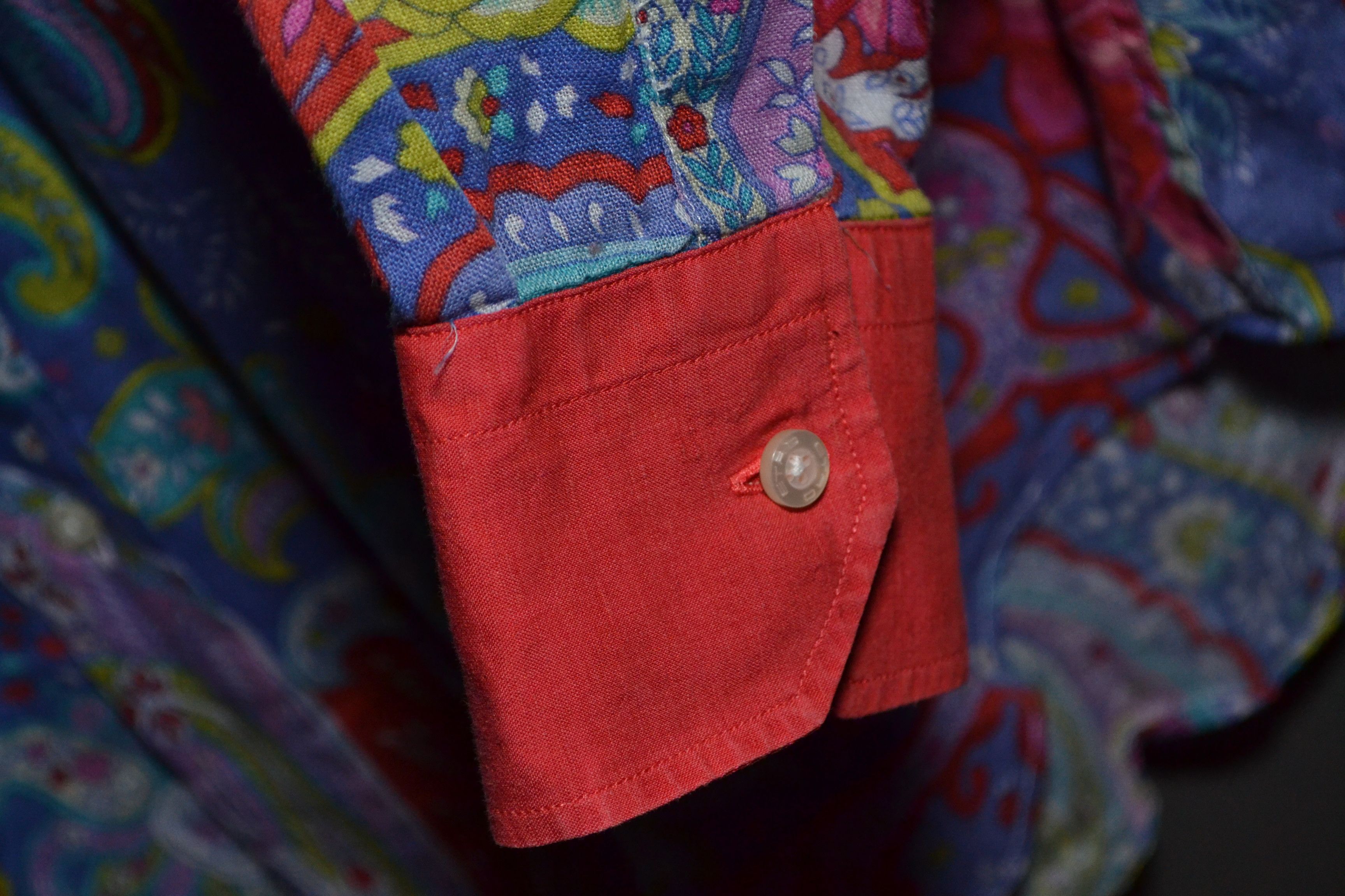 Etro Etro Linen Paisley Shirt Mythological Animal Print 43 L XL Size US L / EU 52-54 / 3 - 7 Thumbnail