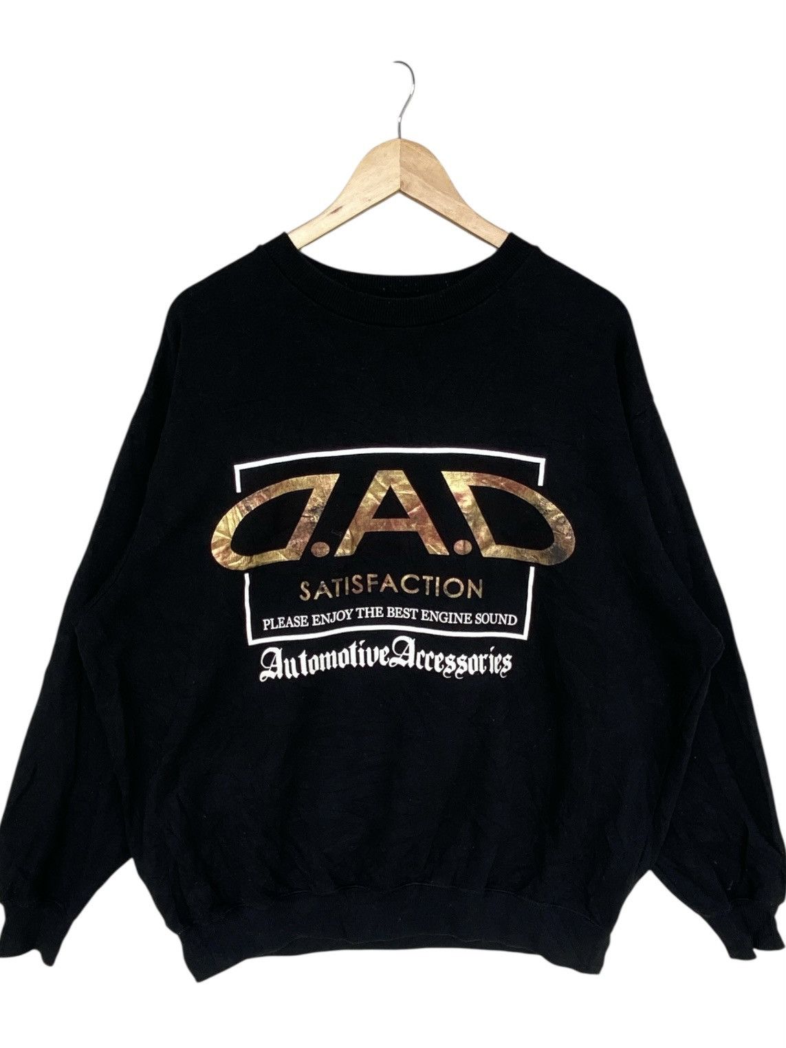 Other Vintage D.A.D Big Printed Crewneck Sweatshirt Black Size US XL / EU 56 / 4 - 1 Thumbnail